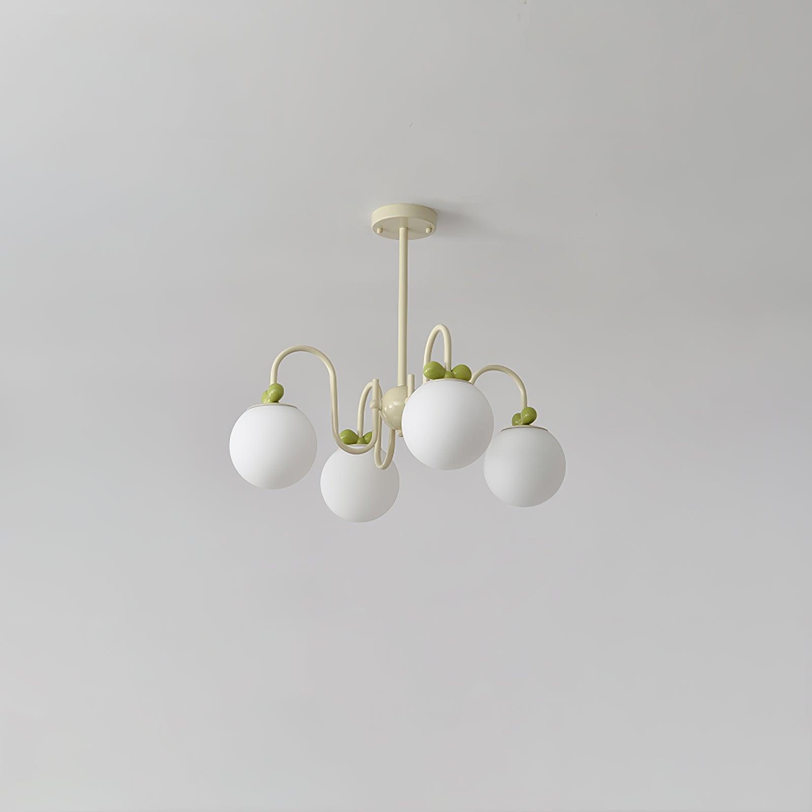 Levi Vintage Glas-Kronleuchter-Letslighting