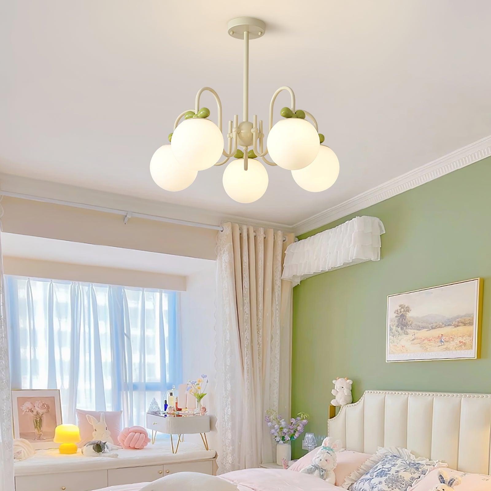 Levi Vintage Glas-Kronleuchter-Letslighting
