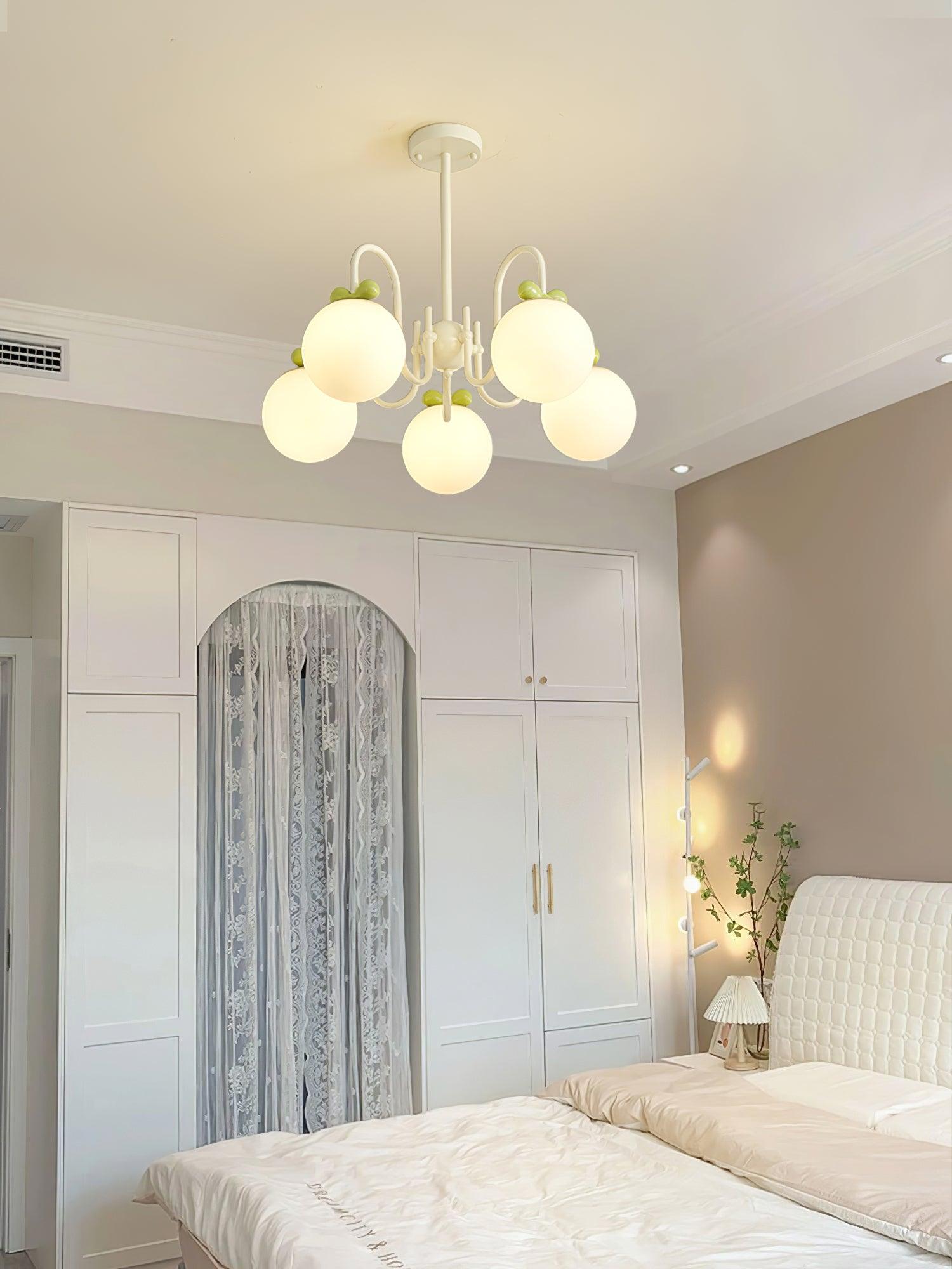 Levi Vintage Glas-Kronleuchter-Letslighting