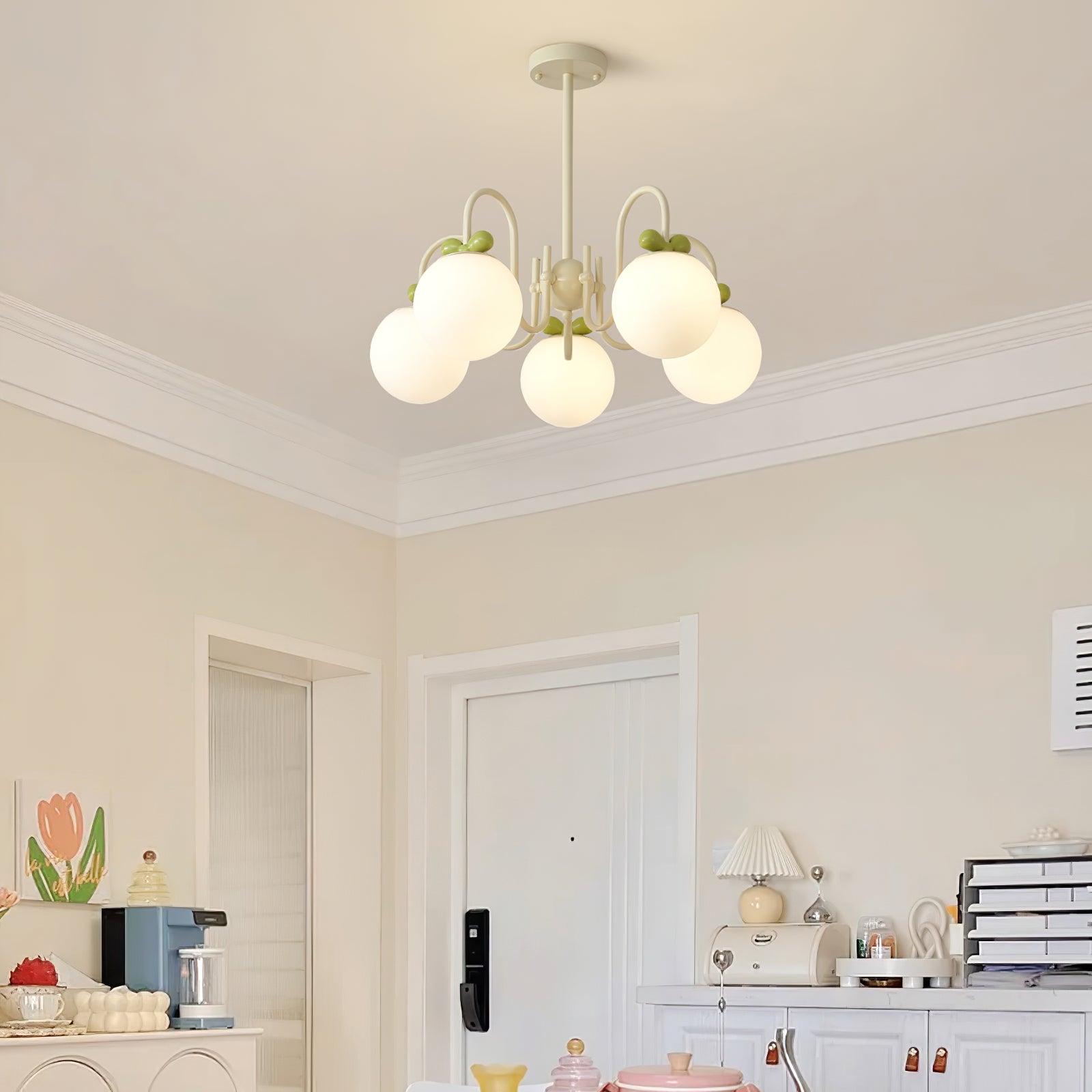 Levi Vintage Glas-Kronleuchter-Letslighting