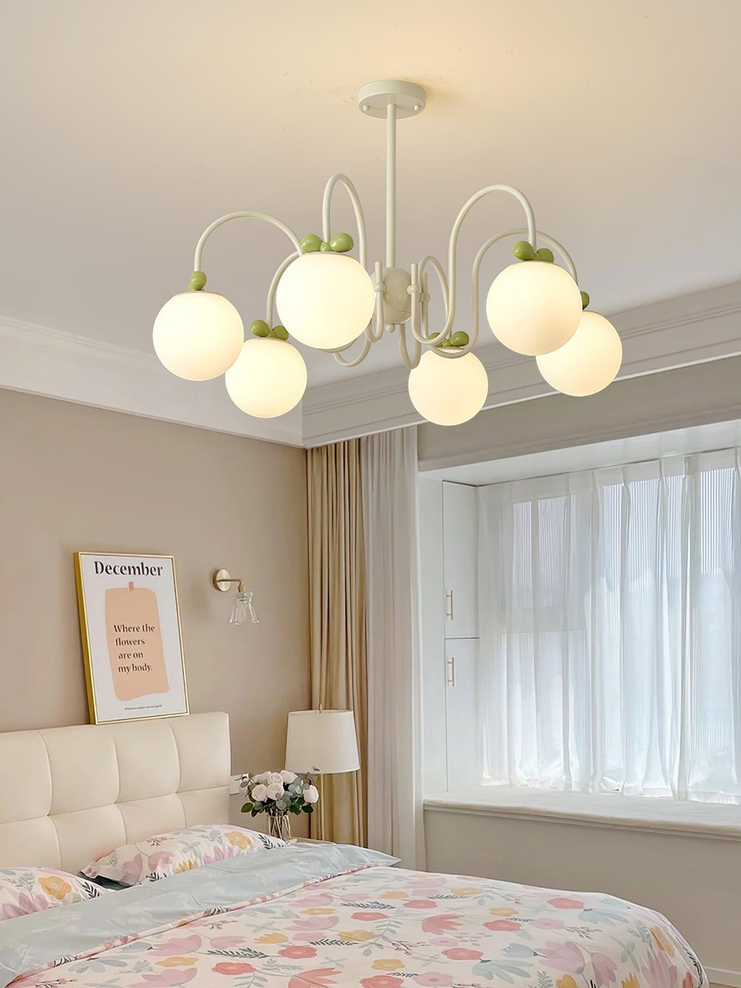 Levi Vintage Glas-Kronleuchter-Letslighting