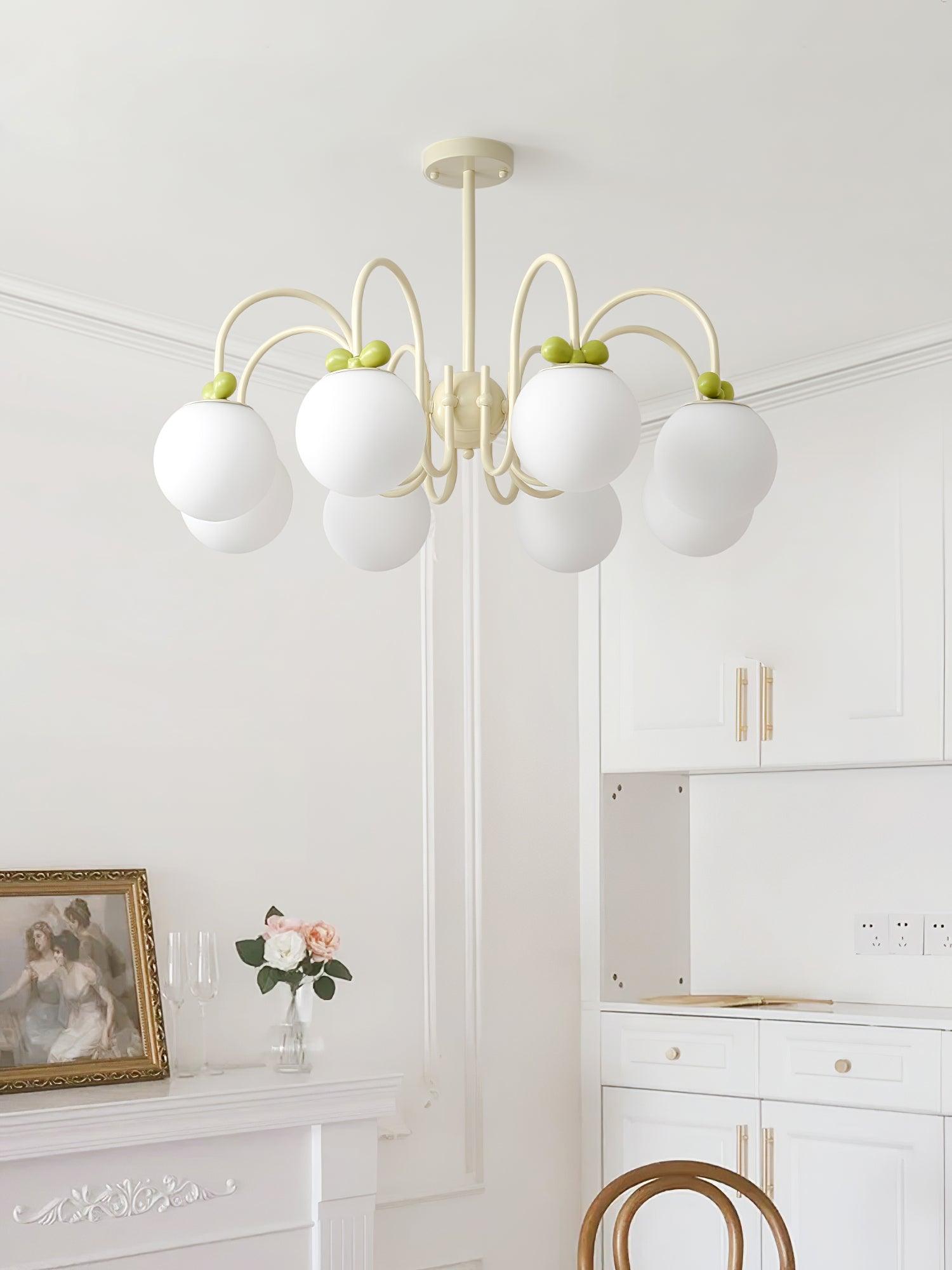 Levi Vintage Glas-Kronleuchter-Letslighting