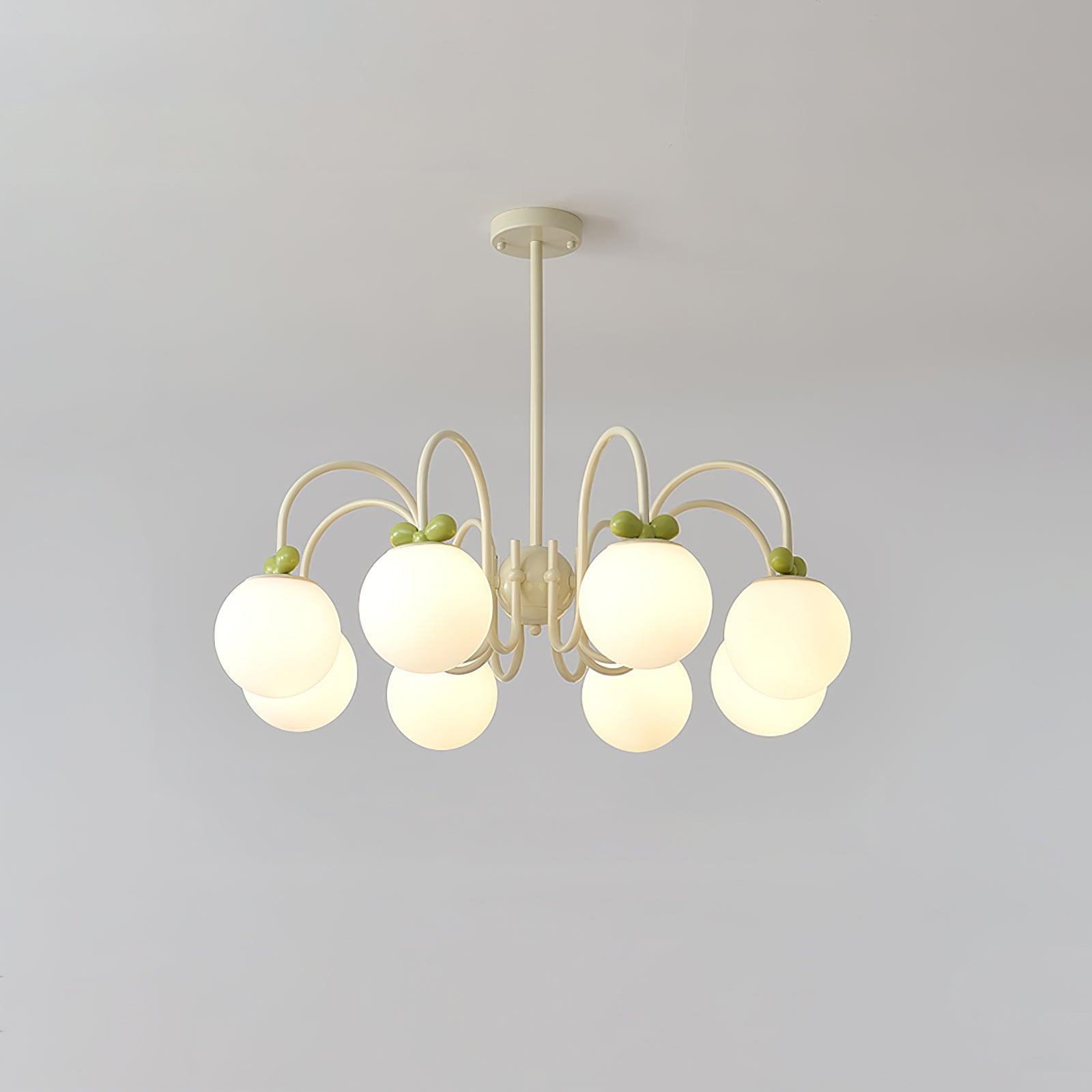 Levi Vintage Glas-Kronleuchter-Letslighting