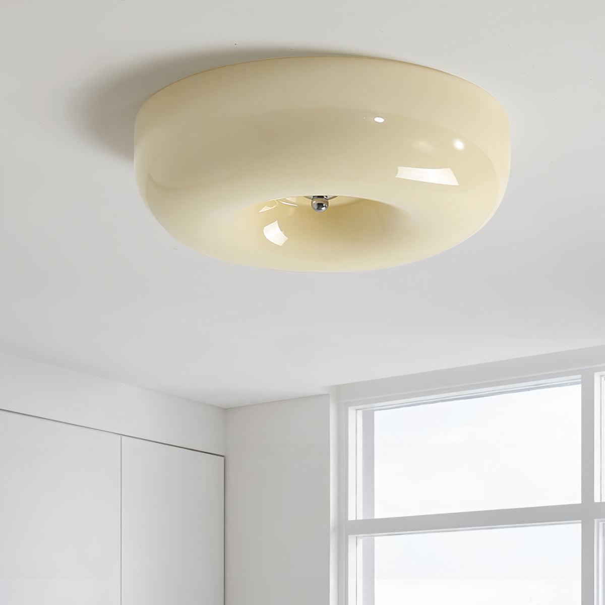 Swirl Glass Ceiling Lamp - Blowlighting