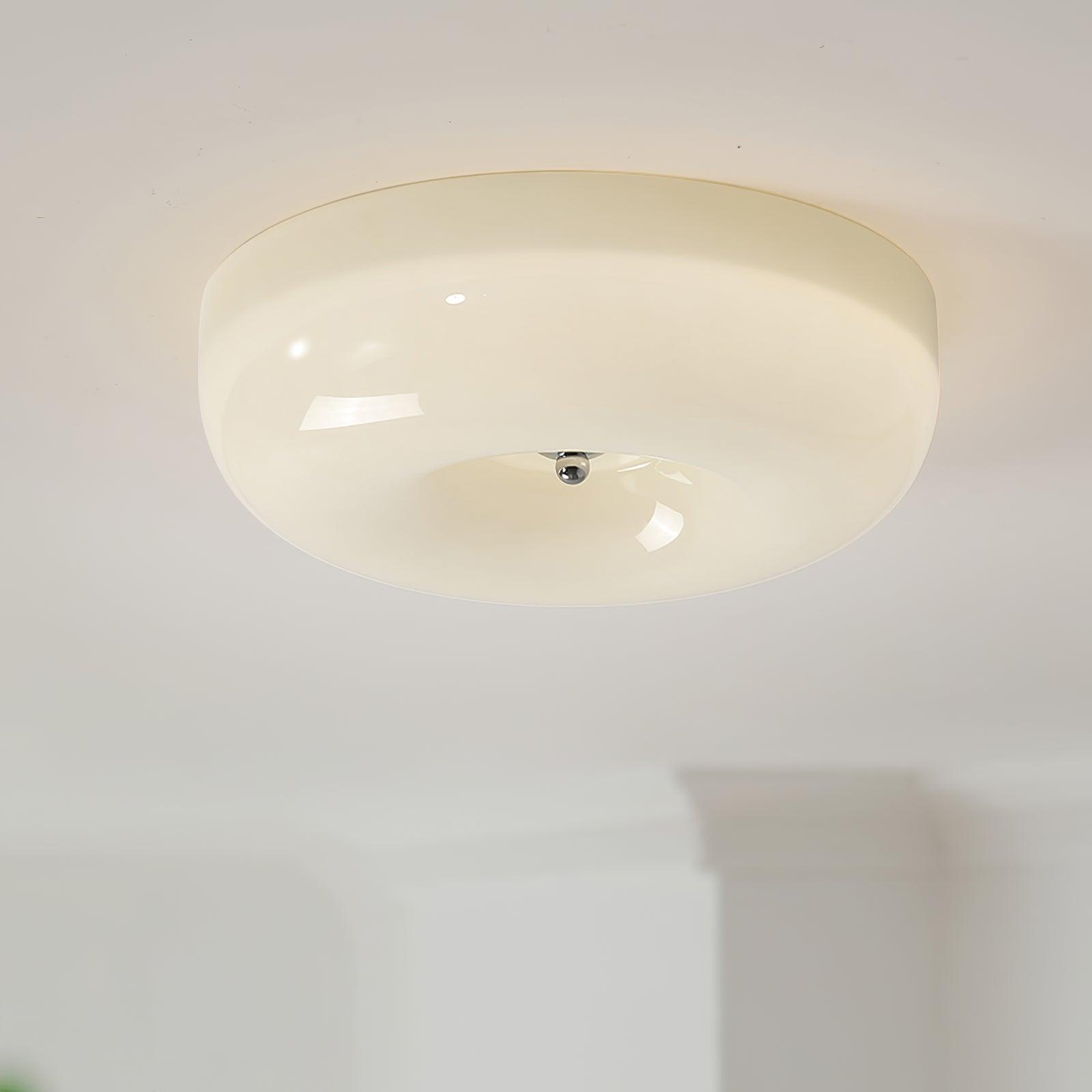 Cream Pudding Ceiling Lamp - Blowlighting