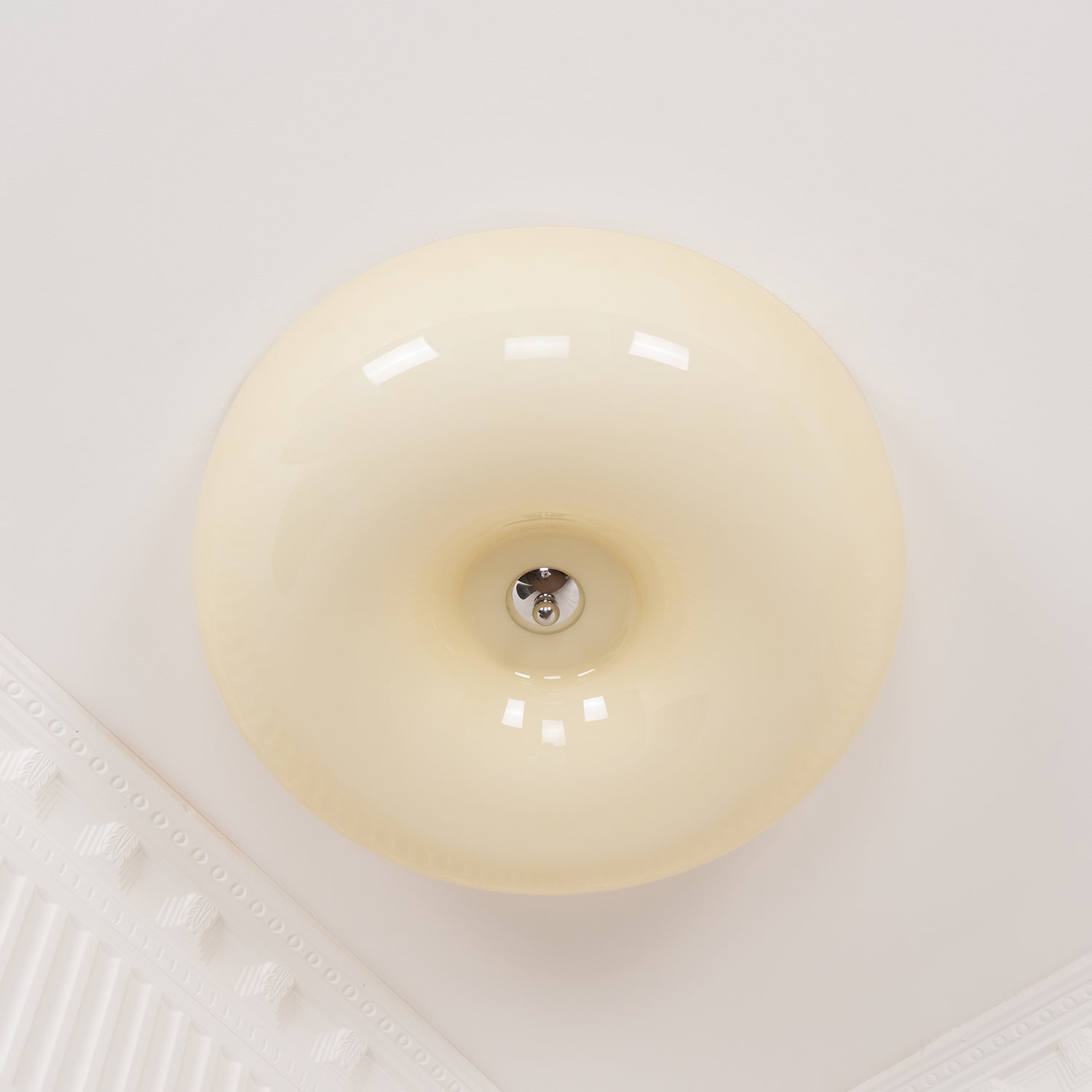 Cream Pudding Ceiling Lamp - Blowlighting