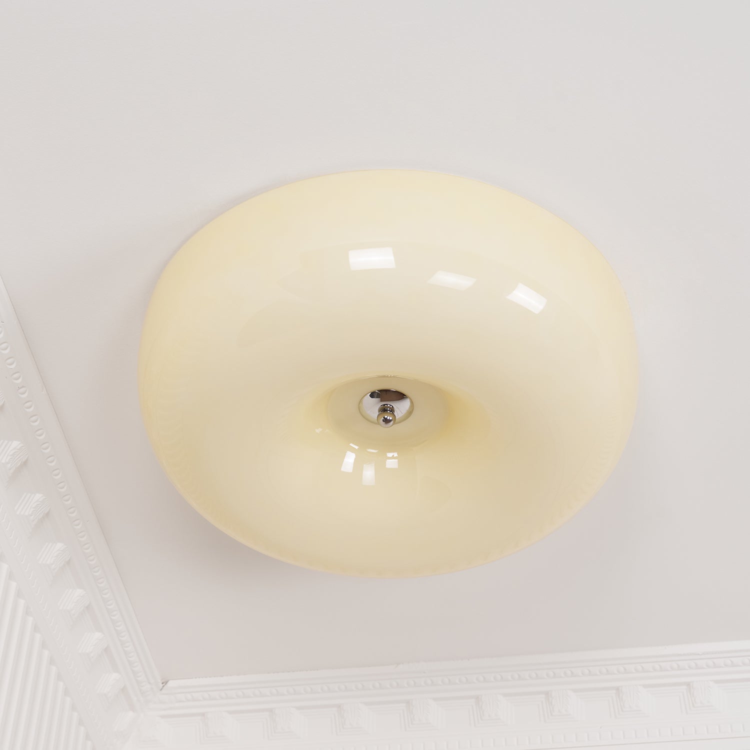 Cream Pudding Ceiling Lamp - Blowlighting
