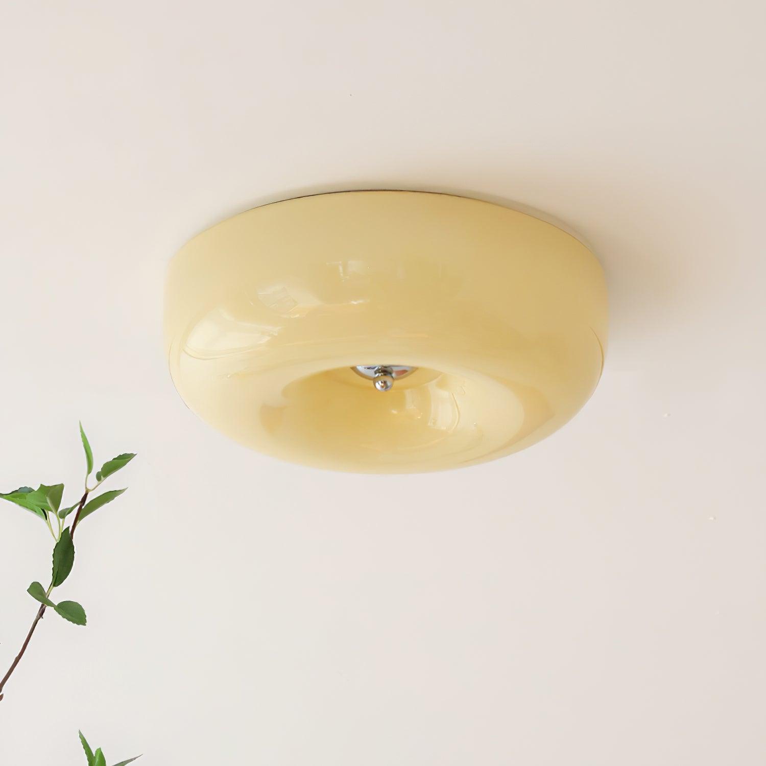 Cream Pudding Ceiling Lamp - Blowlighting