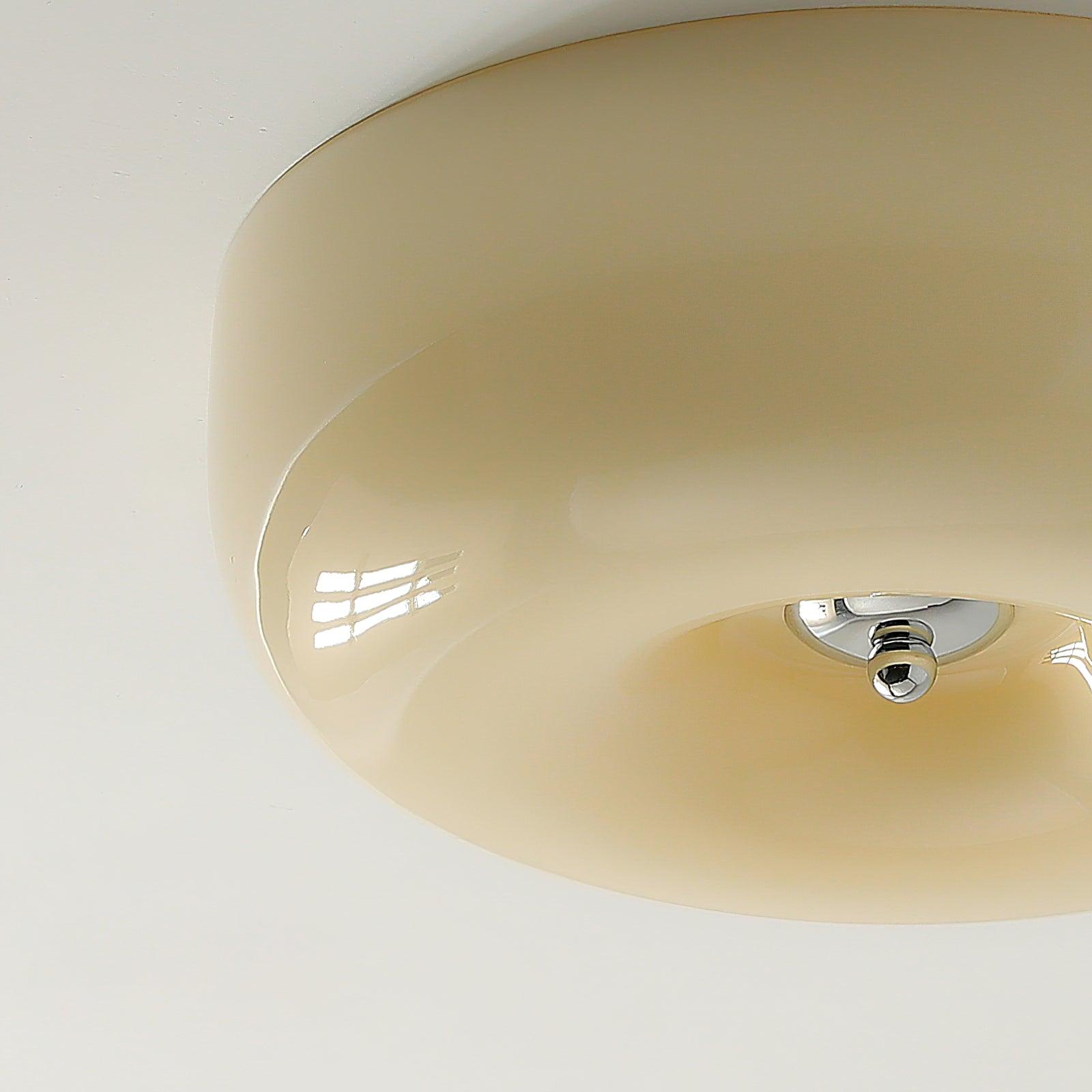 Cream Pudding Ceiling Lamp - Blowlighting