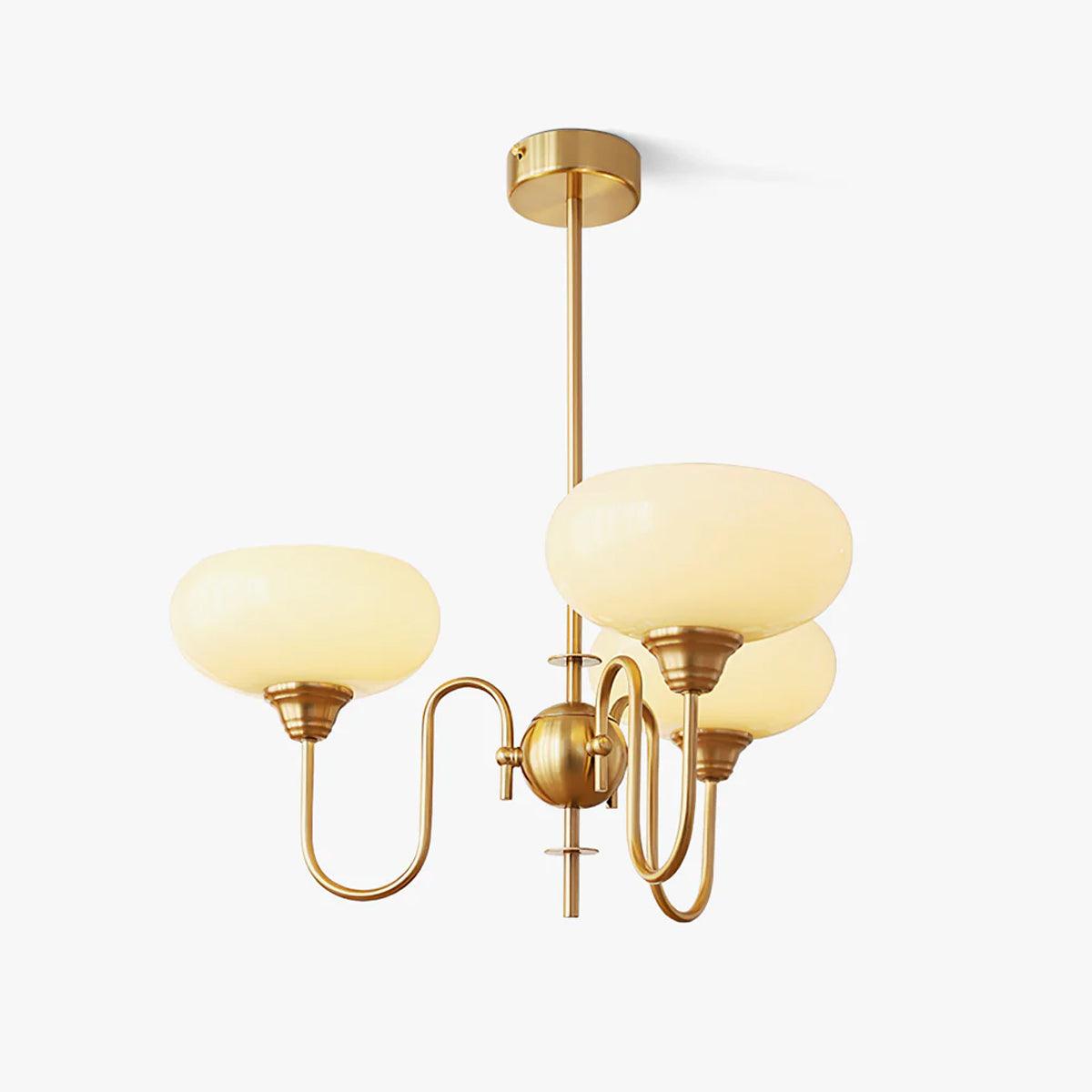 Creamy Kaki Kronleuchter-Letslighting