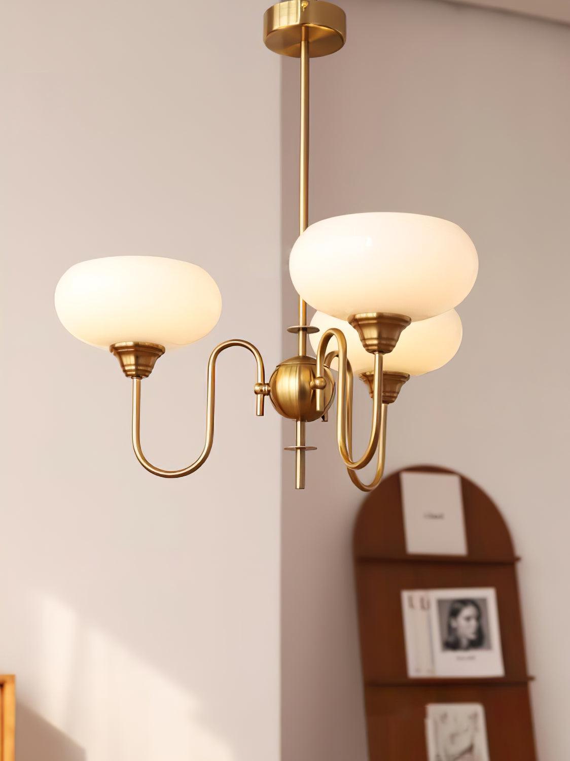 Creamy Kaki Kronleuchter-Letslighting