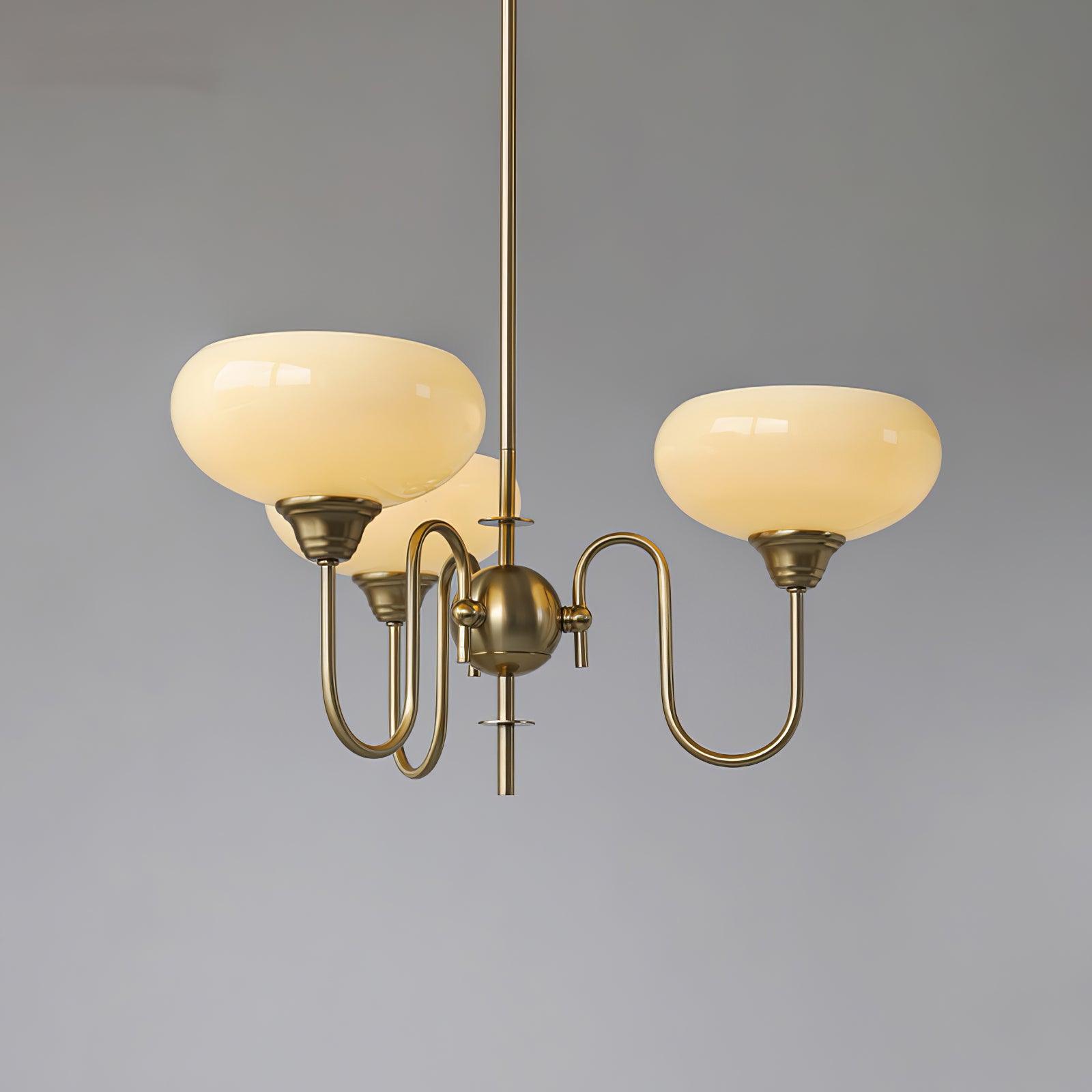 Creamy Kaki Kronleuchter-Letslighting