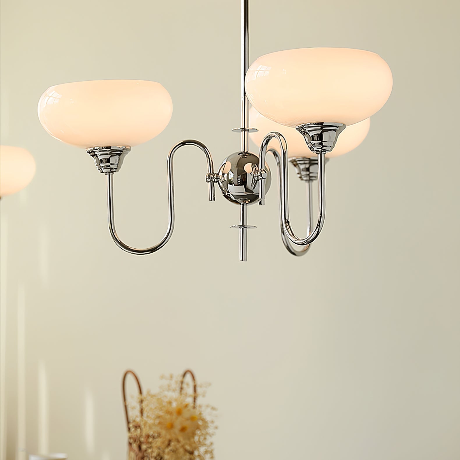Creamy Kaki Kronleuchter-Letslighting
