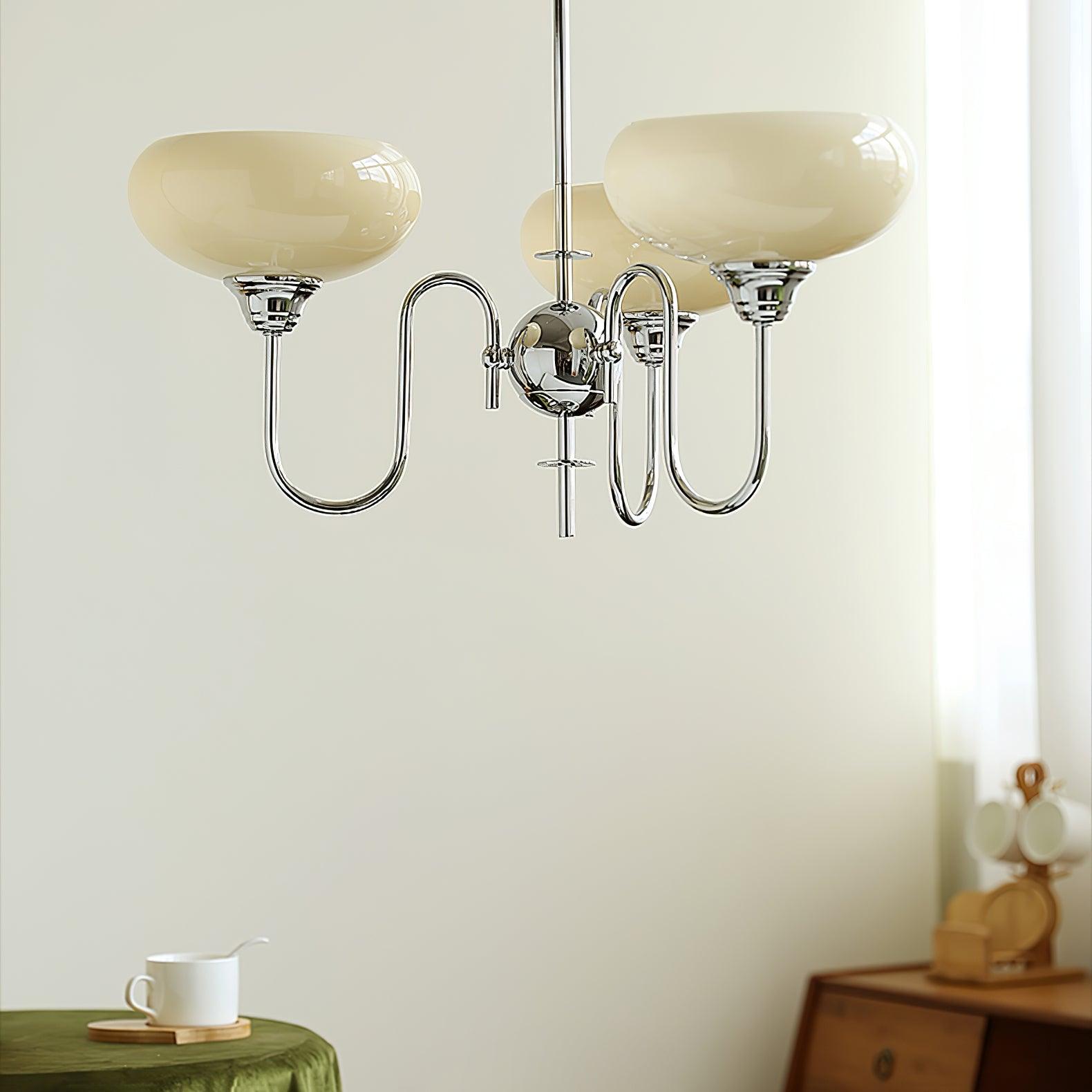 Creamy Kaki Kronleuchter-Letslighting