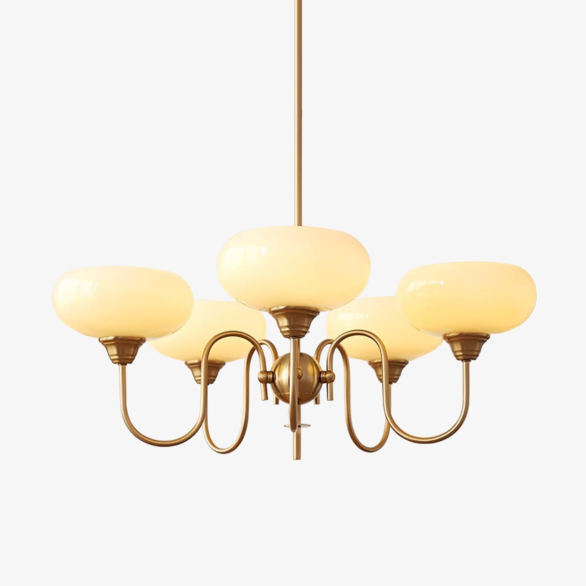 Creamy Kaki Kronleuchter-Letslighting
