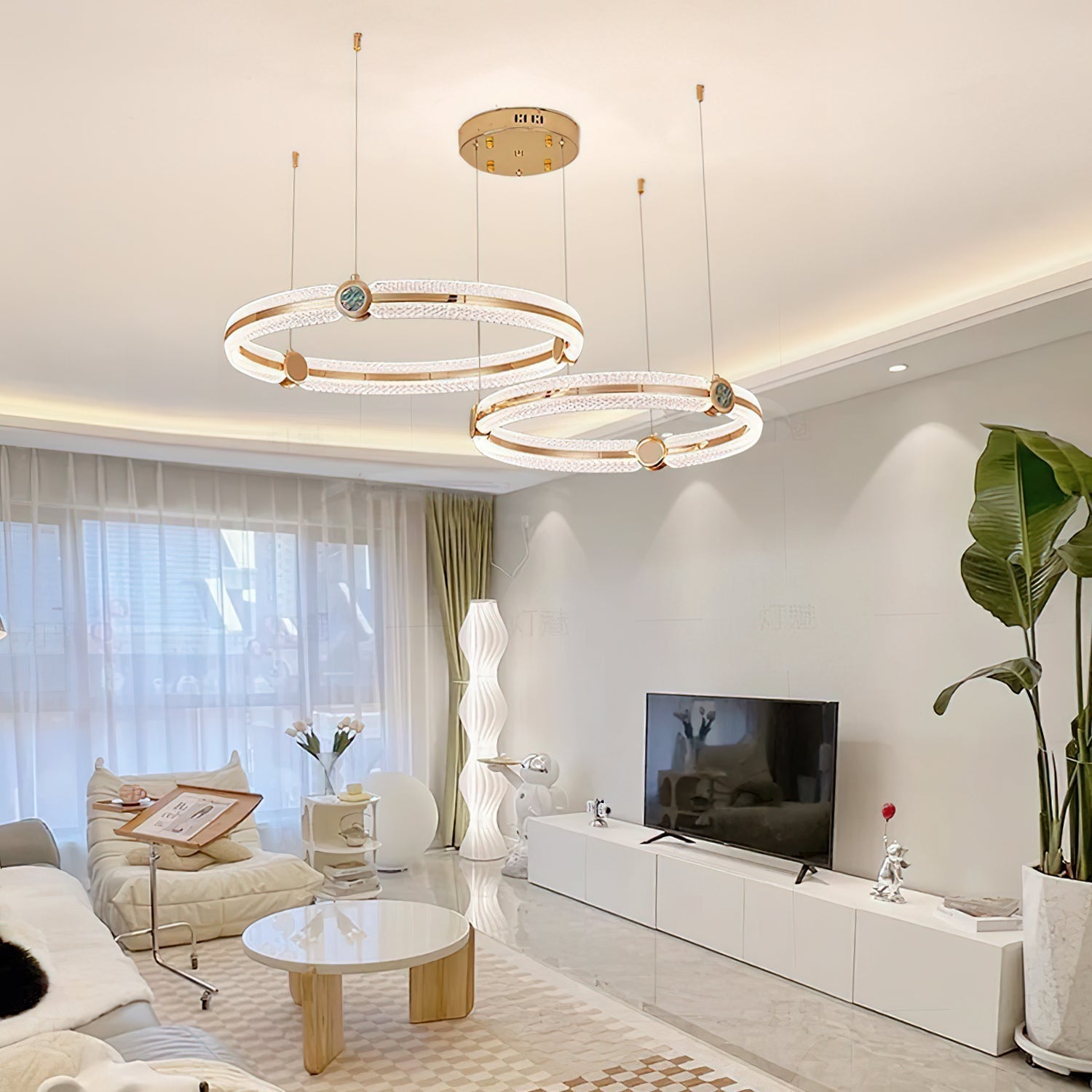 Aurora Kronleuchter Kreativ Ring-Letslighting