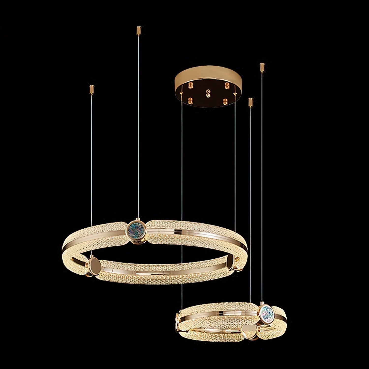 Aurora Kronleuchter Kreativ Ring-Letslighting