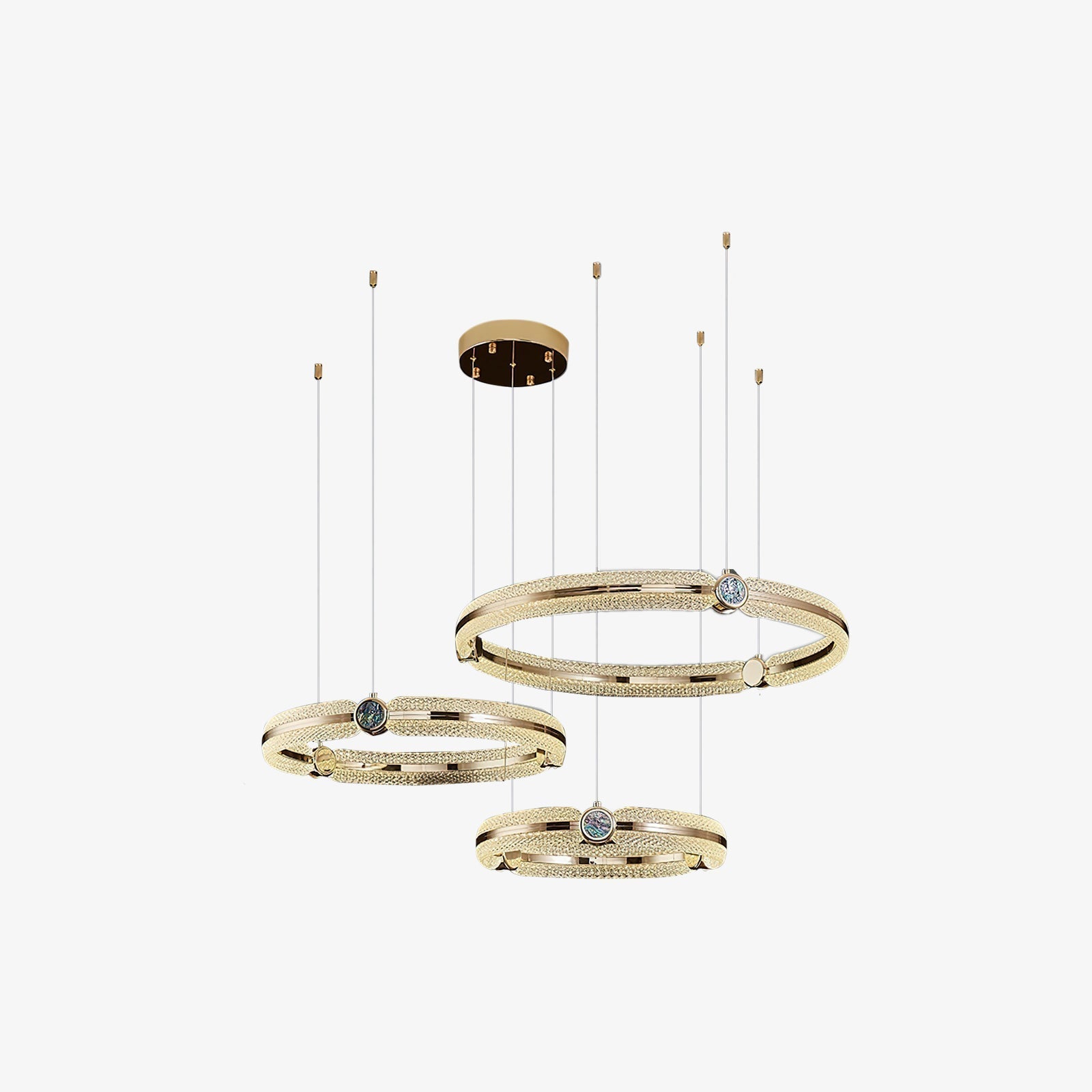Aurora Kronleuchter Kreativ Ring-Letslighting