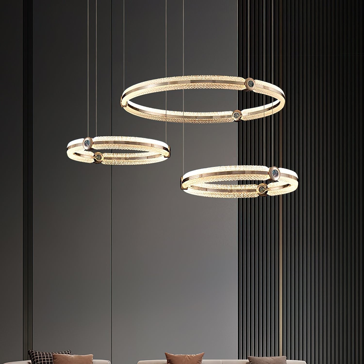 Aurora Kronleuchter Kreativ Ring-Letslighting