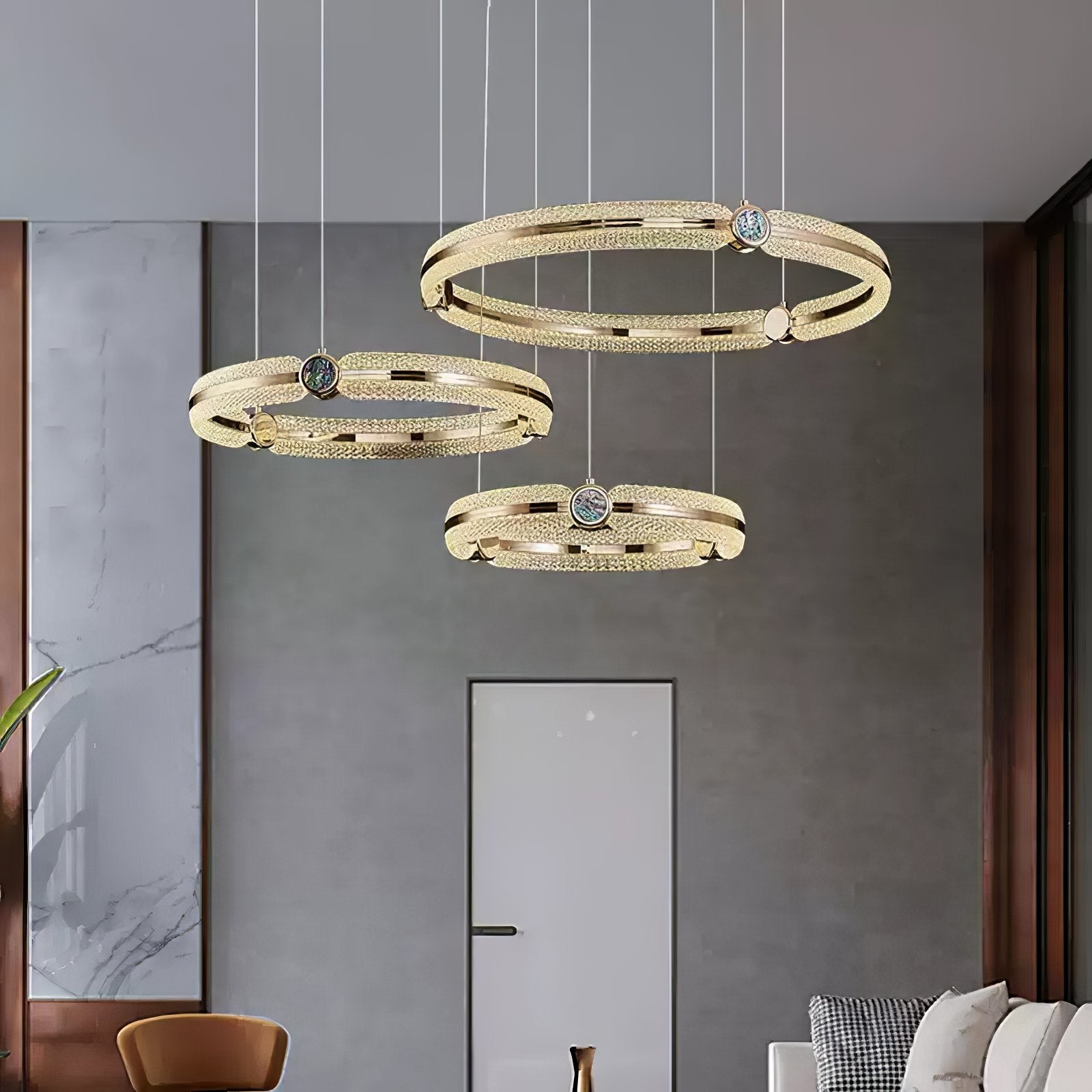 Aurora Kronleuchter Kreativ Ring-Letslighting