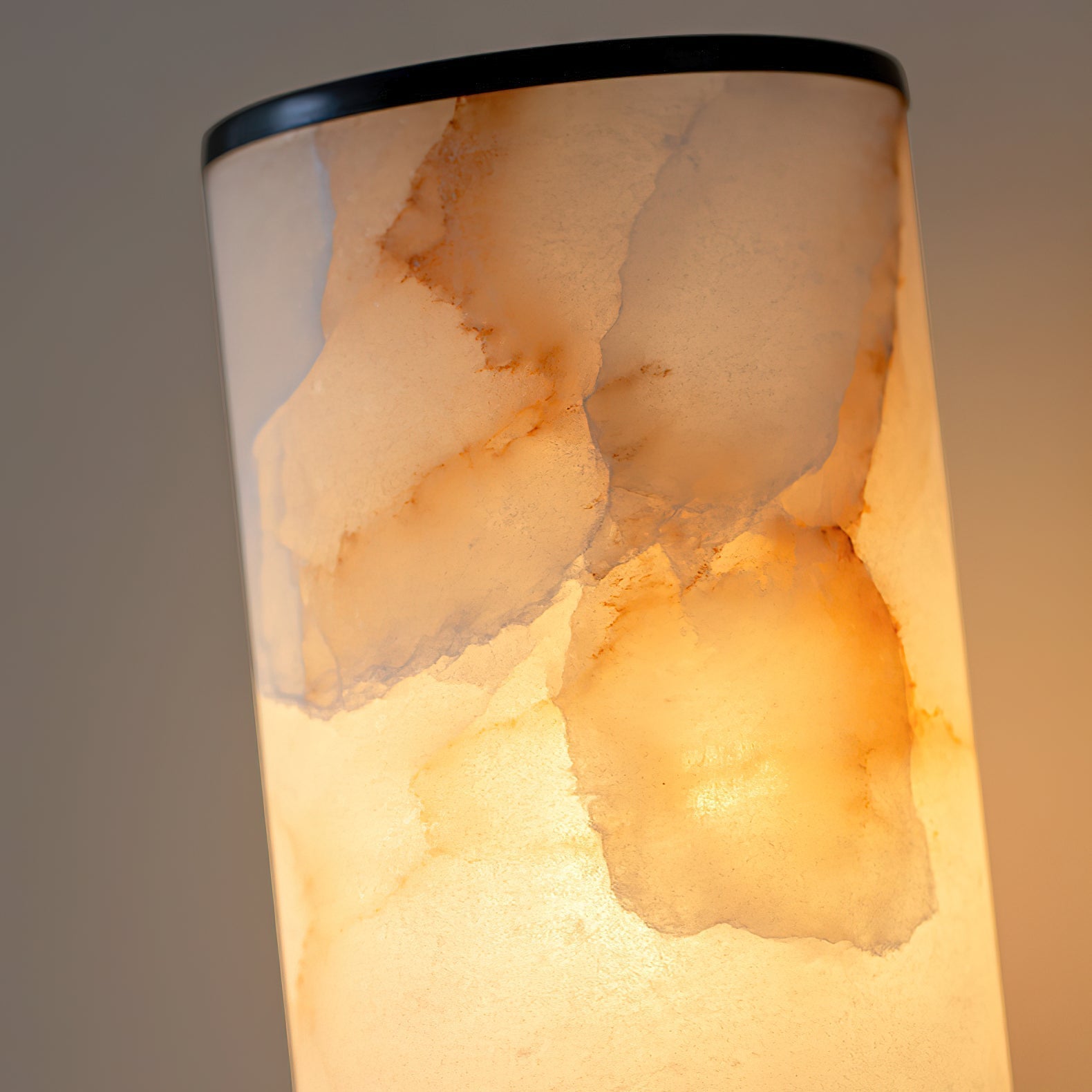 Sway Modern Minimalist Vanity Alabaster Sconce Wall Lamp - Letslighting
