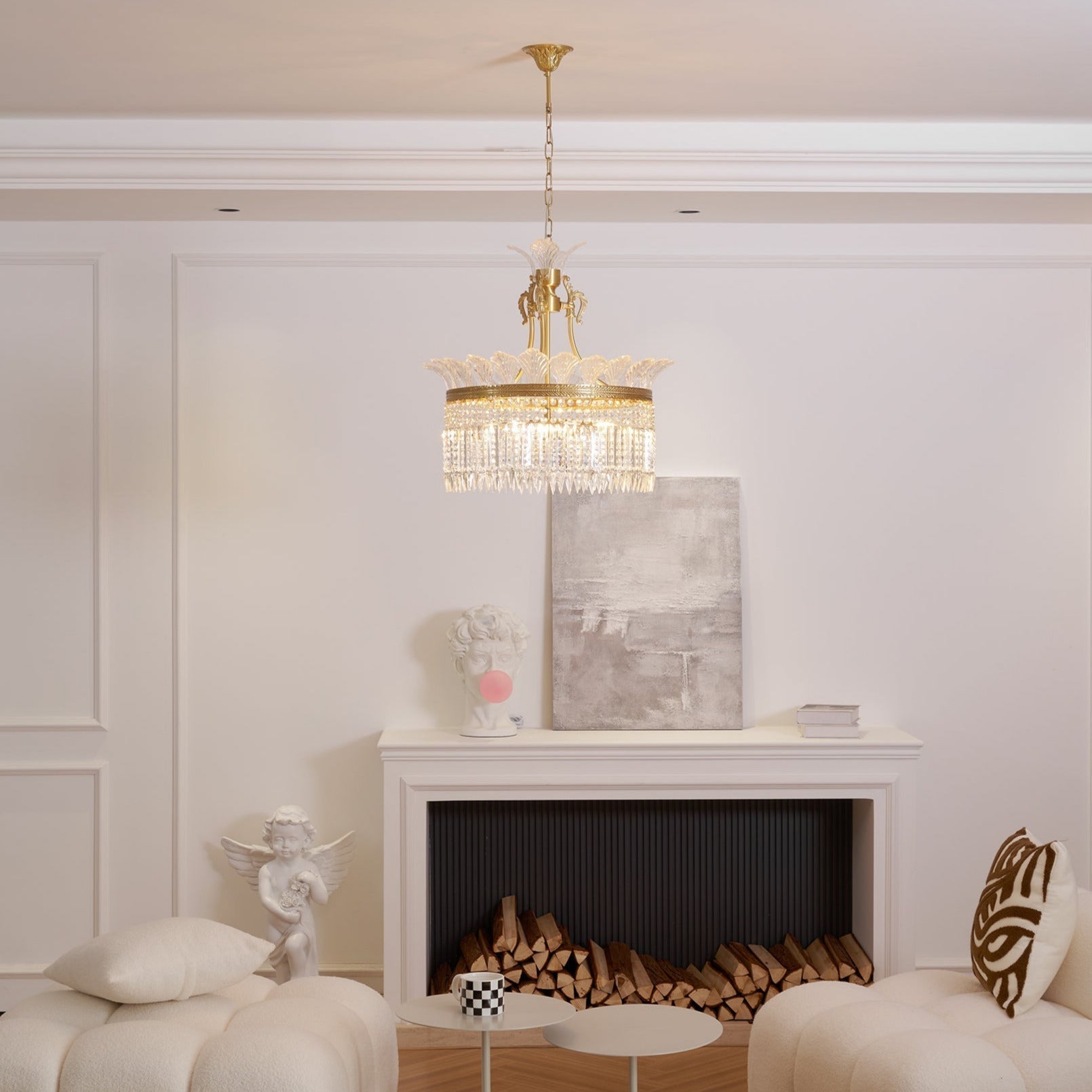 Miles Luxuriöser Kronleuchter im French-Empire-Landhausstil