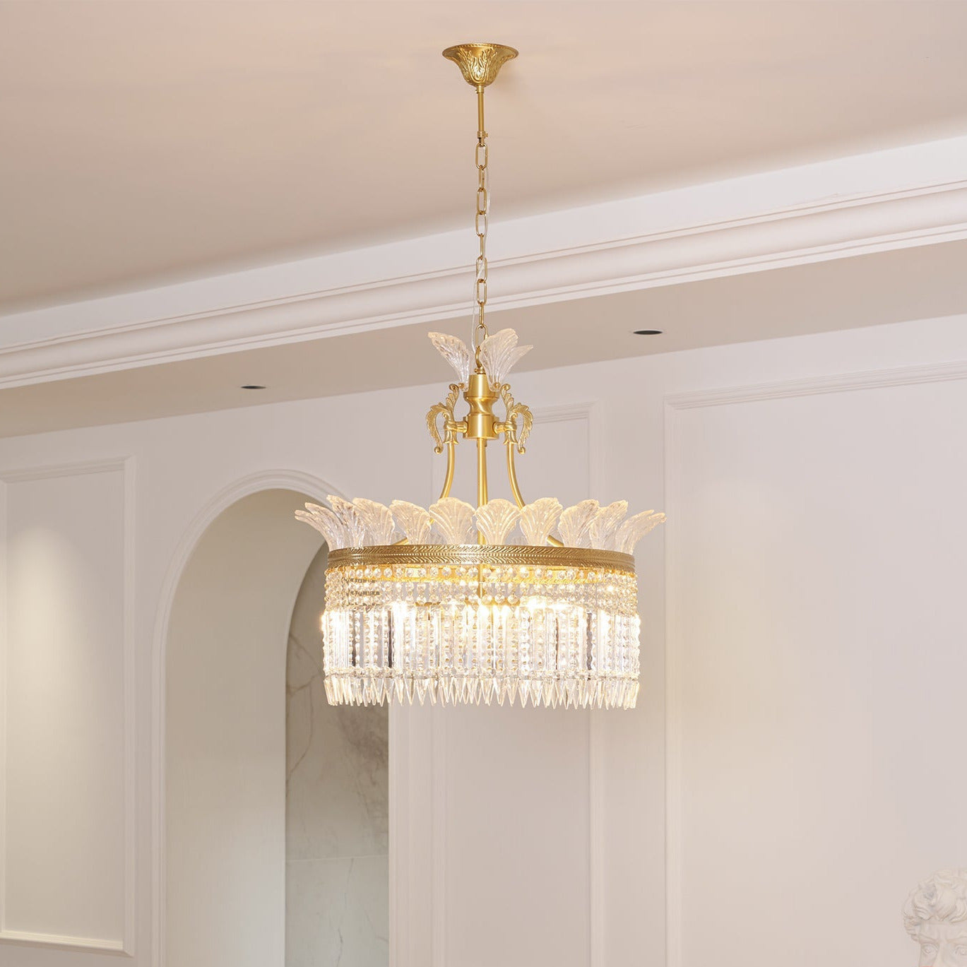 Miles Luxuriöser Kronleuchter im French-Empire-Landhausstil