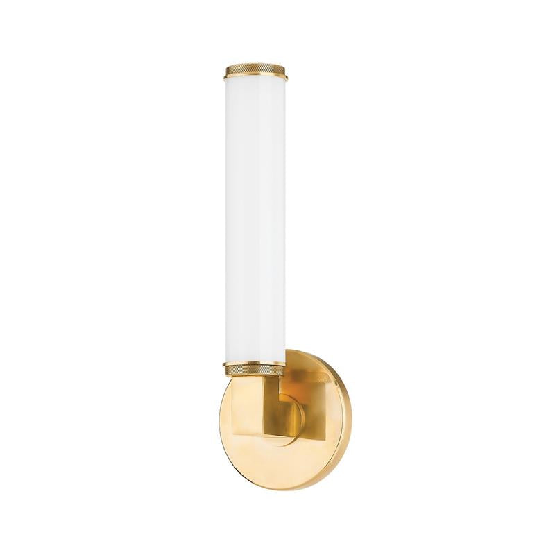 Uplift Messing Glas Wandleuchte-Letslighting