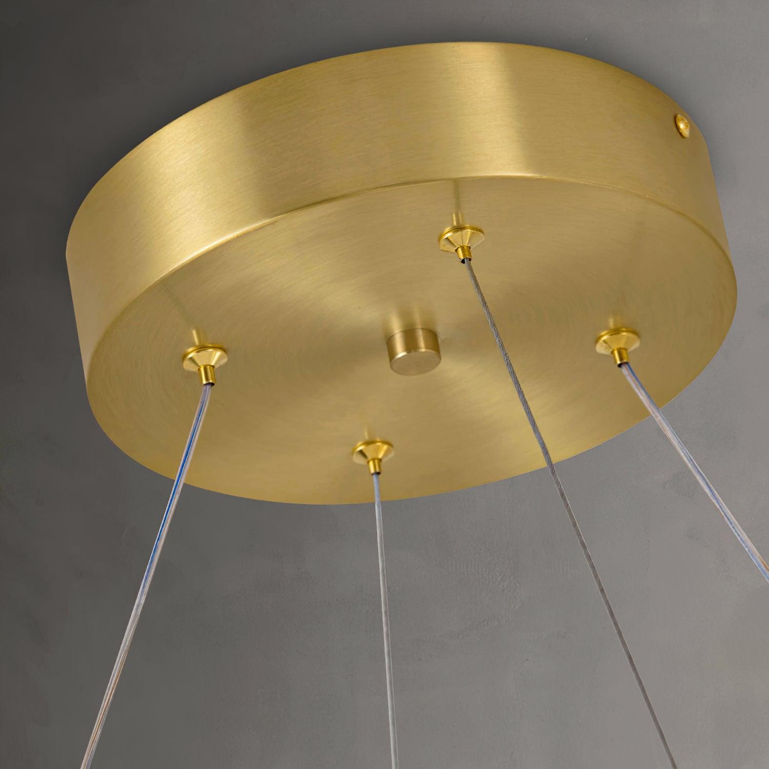 Clara Luxus-Glas-Kronleuchter-Letslighting