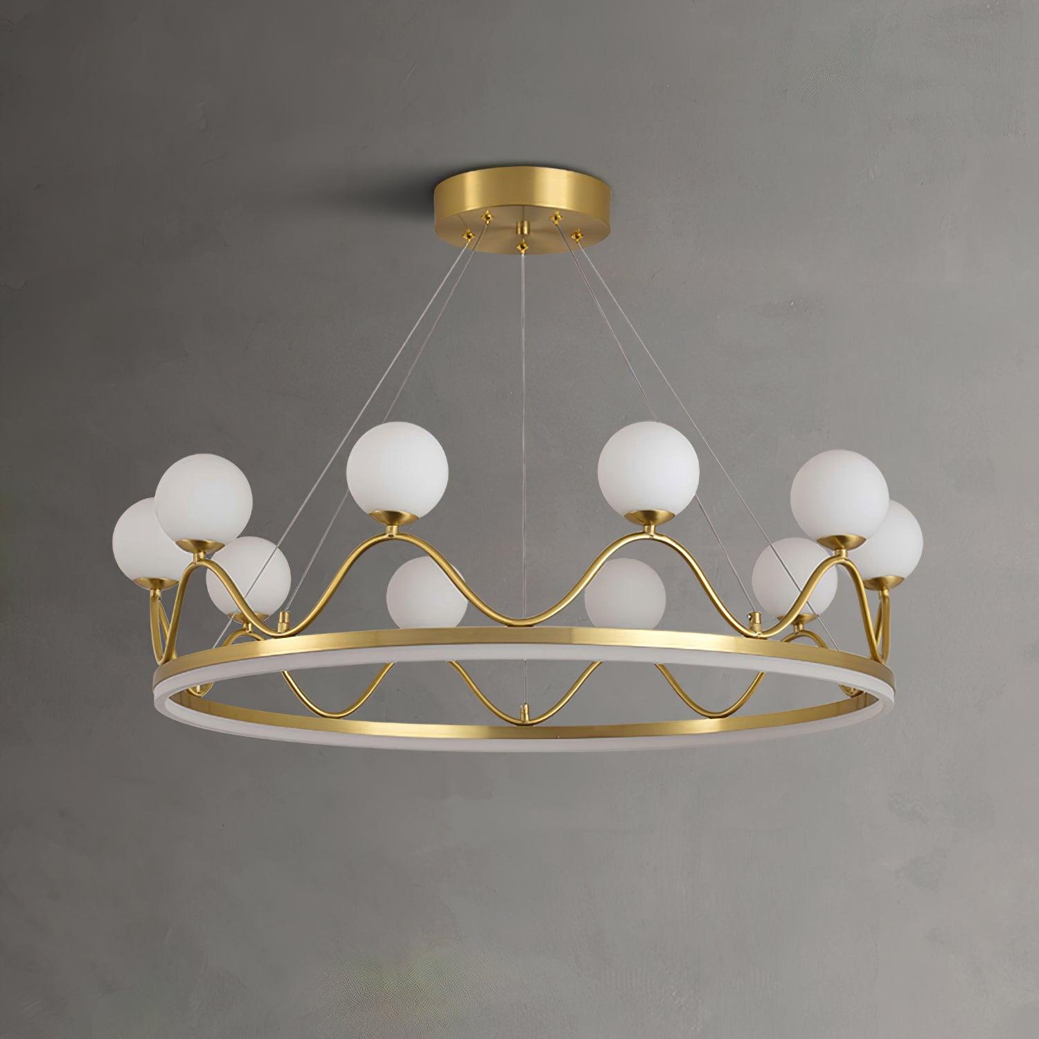 Clara Luxus-Glas-Kronleuchter-Letslighting