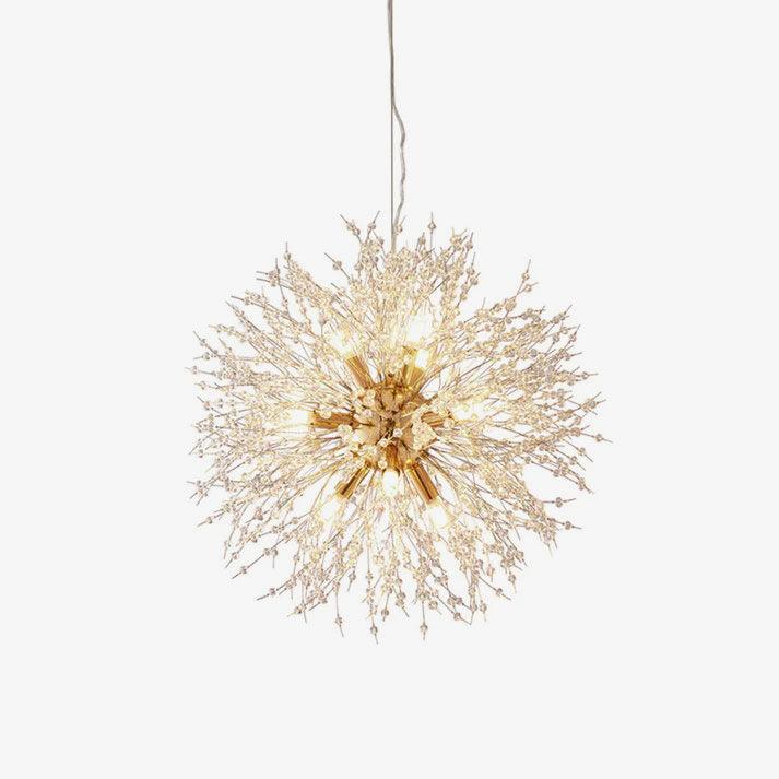 Lustra Chandelier Crystal Dandelion with Crystals-Letslighting