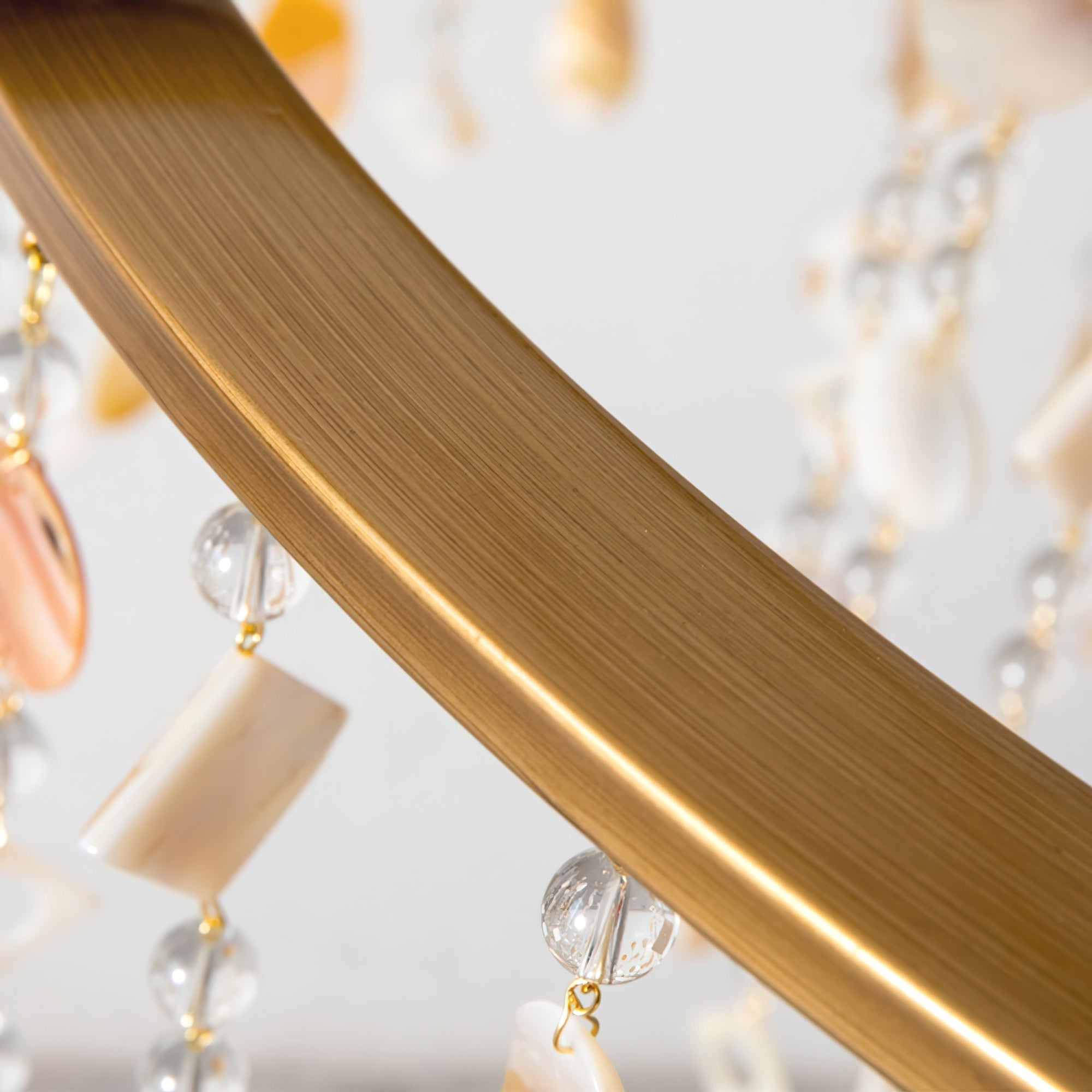 Errina Postmodern Luxury Shell Crystal Chandelier - Blowlighting