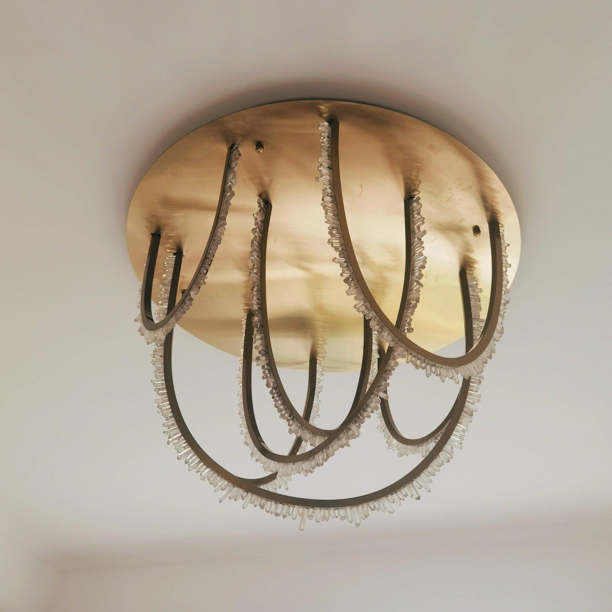 Crystal Individuelle Kreativität Cordel Kristall Deckenleuchte-Letslighting