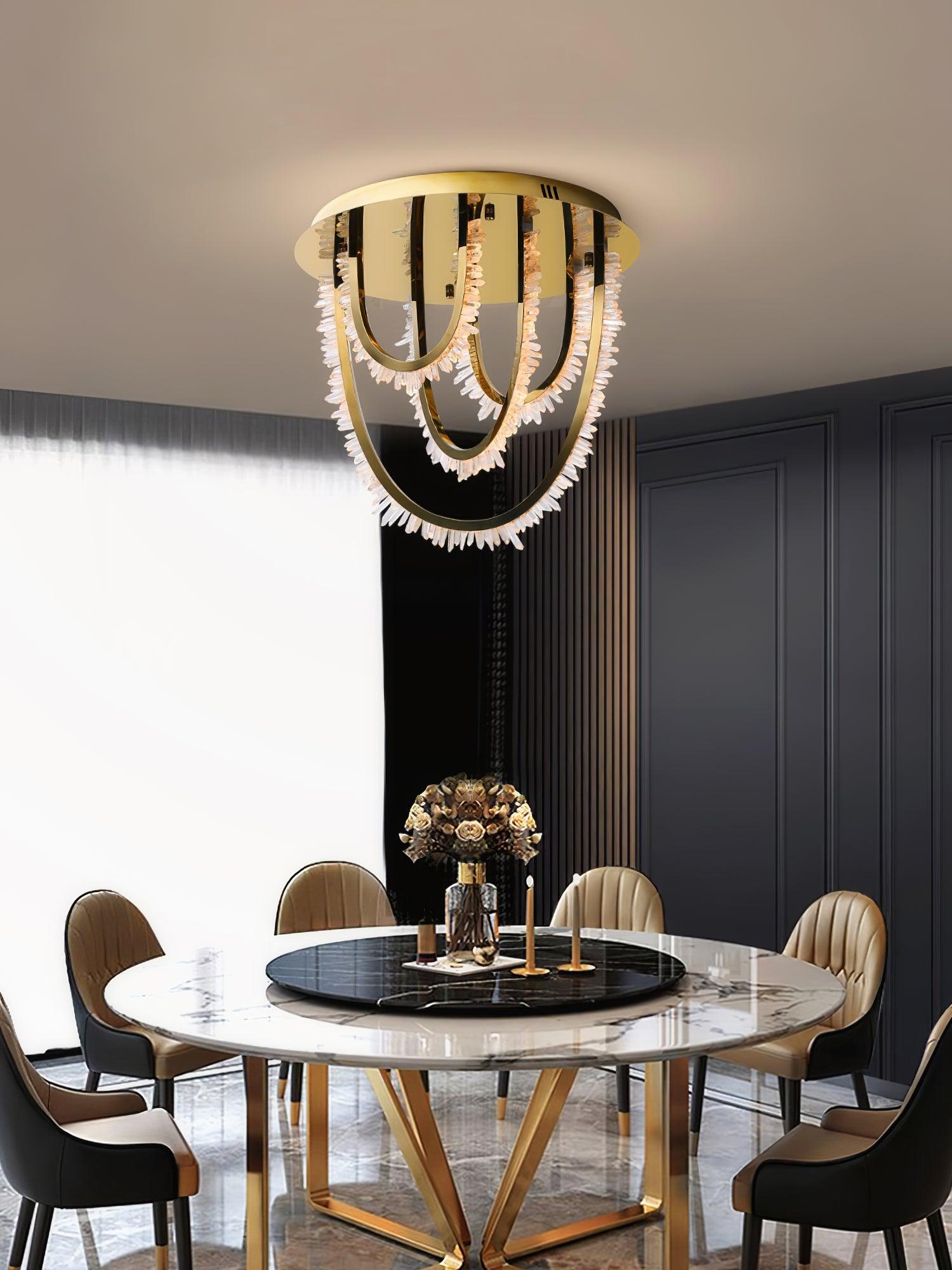 Crystal Individuelle Kreativität Cordel Kristall Deckenleuchte-Letslighting