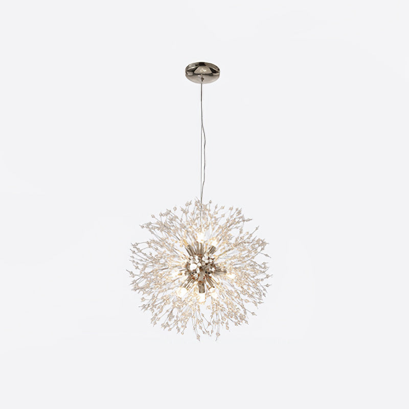 Lustra Chandelier Crystal Dandelion with Crystals-Letslighting