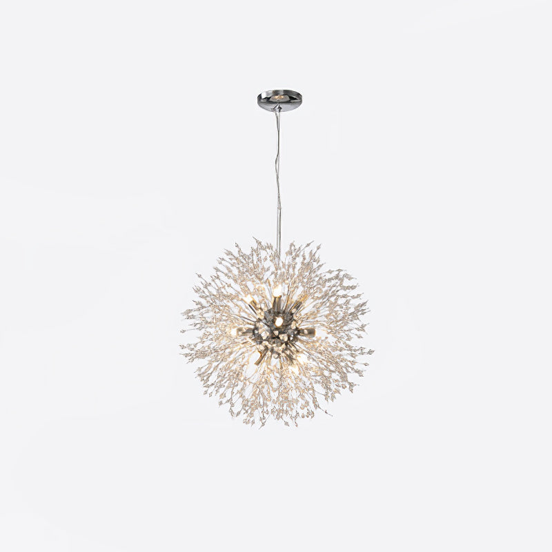 Lustra Chandelier Crystal Dandelion with Crystals-Letslighting