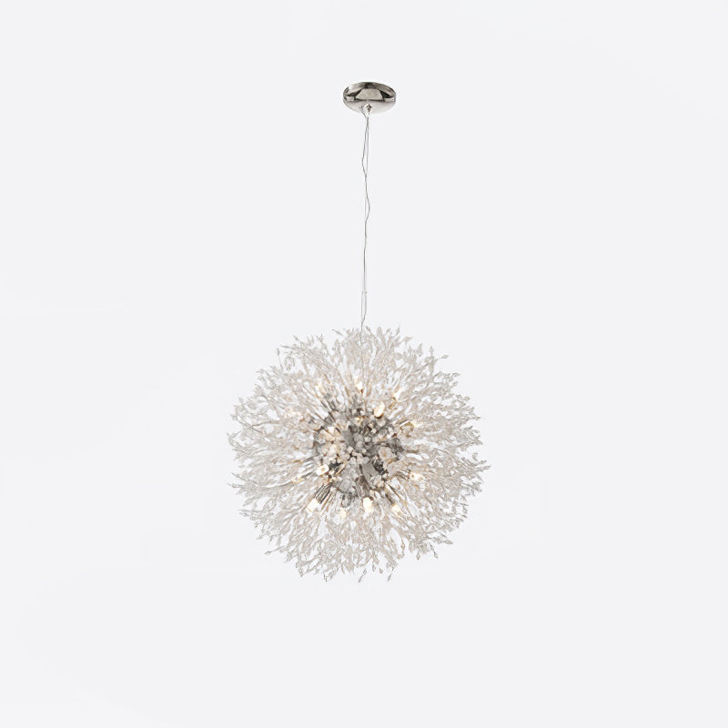 Lustra Chandelier Crystal Dandelion with Crystals-Letslighting