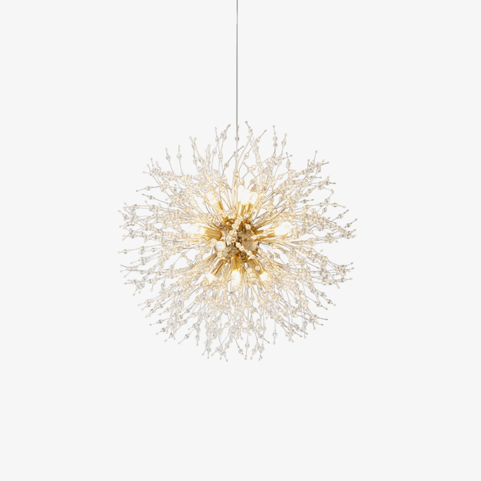 Lustra Chandelier Crystal Dandelion with Crystals-Letslighting