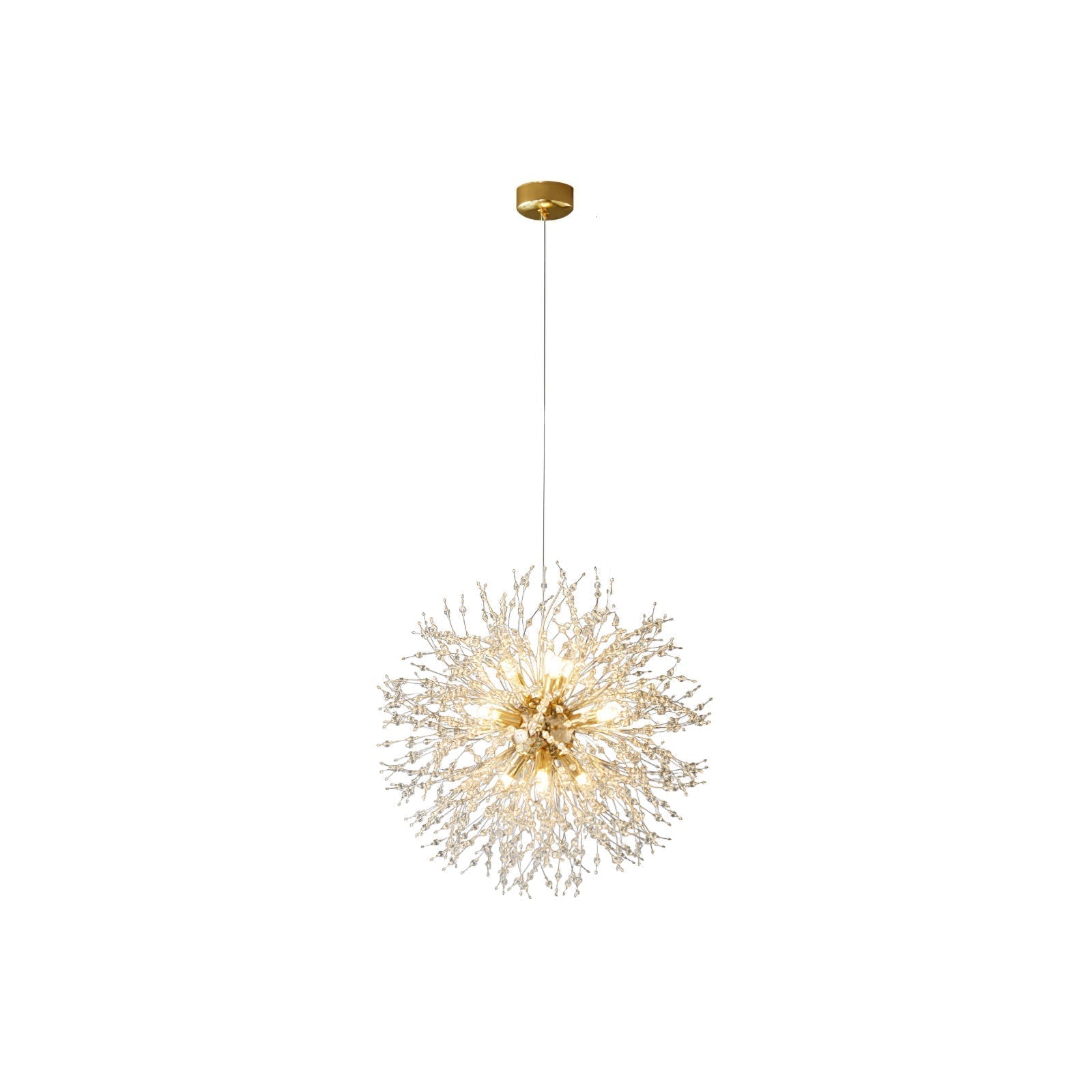 Lustra Chandelier Crystal Dandelion with Crystals-Letslighting