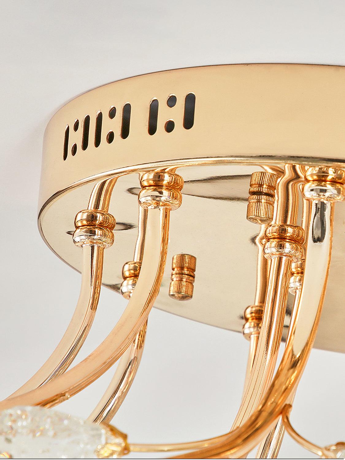 Crystal Flower Ceiling Light - Blowlighting