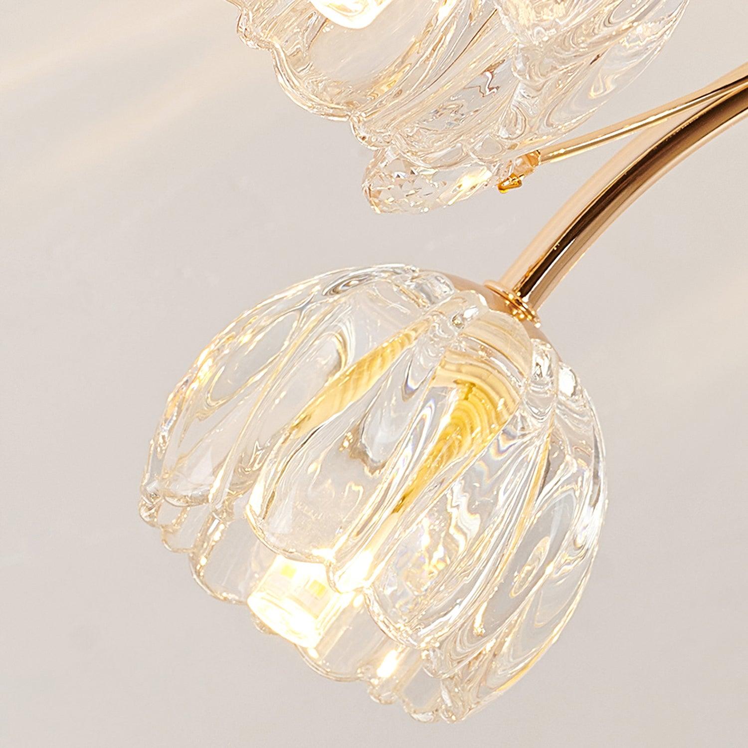 Crystal Flower Ceiling Light - Blowlighting