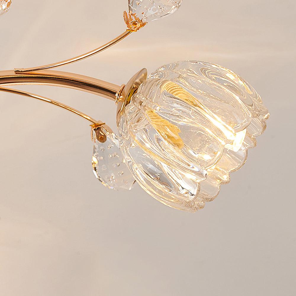 Crystal Flower Ceiling Light - Blowlighting