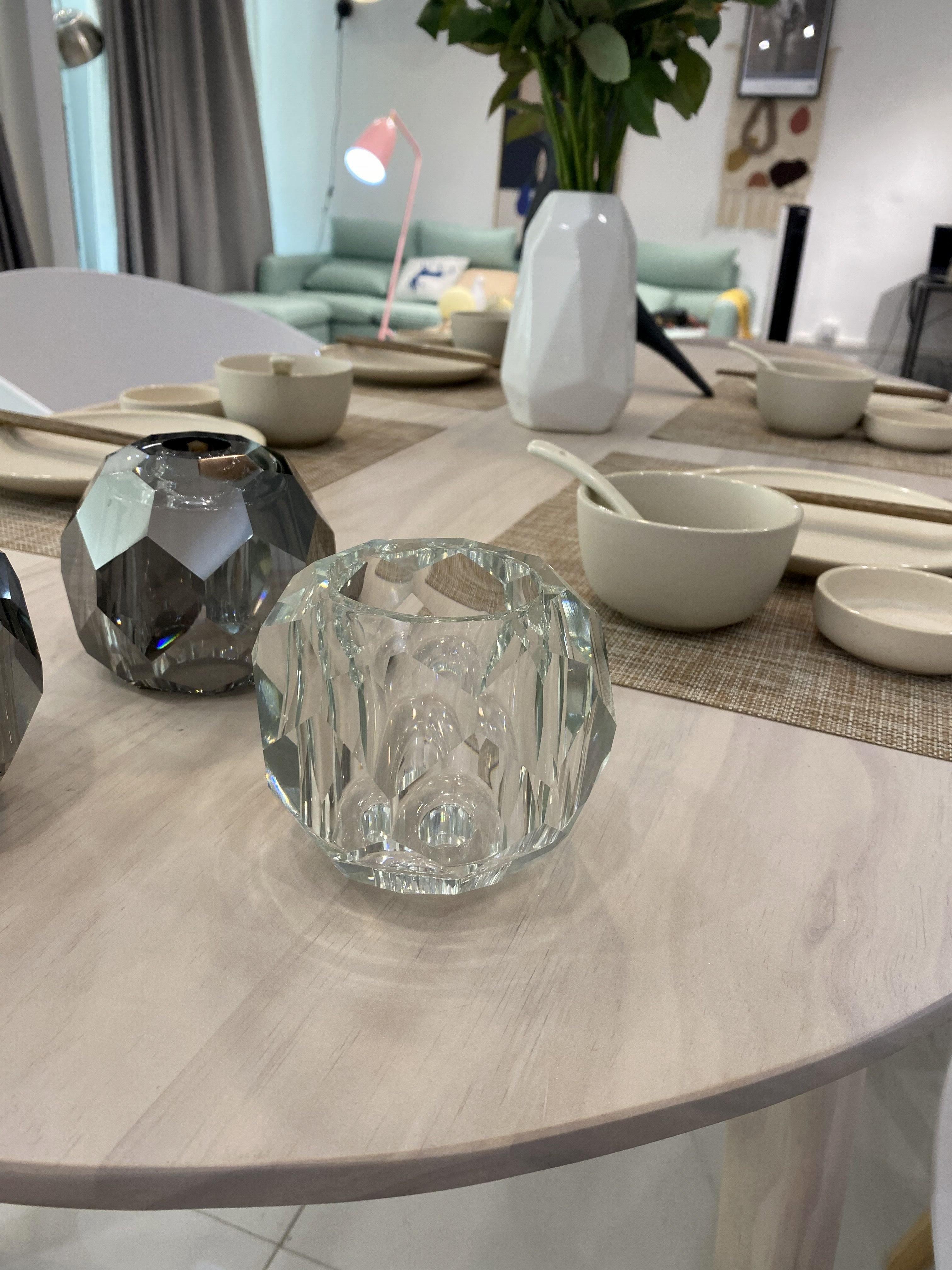 Lustra Kristallkugel Pendelleuchte Messing Cluster-Letslighting