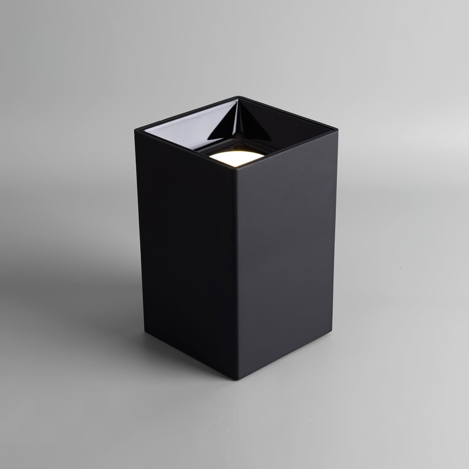 Lustra Deckenleuchte Cube Square Schwarz Strahler-Letslighting