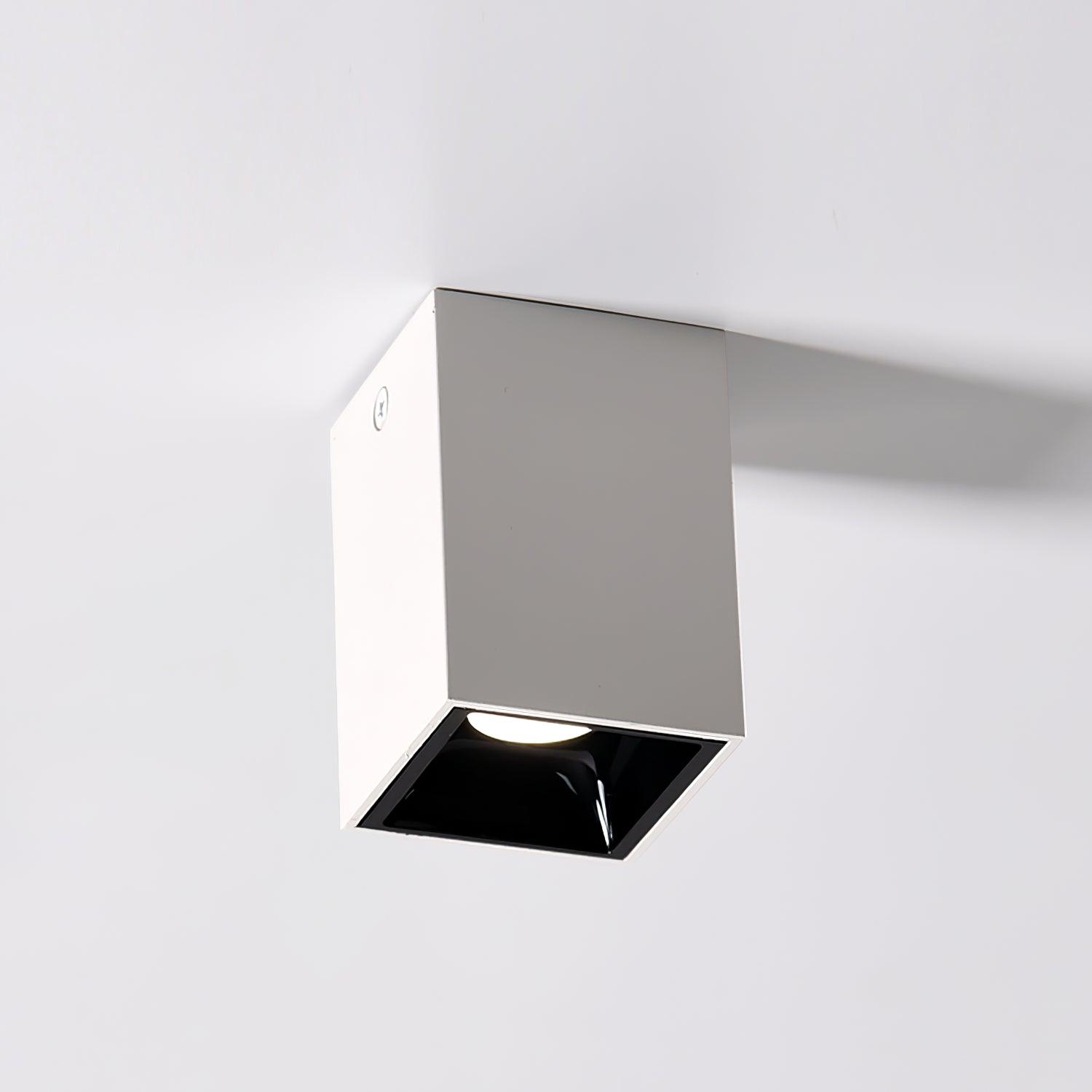 Lustra Deckenleuchte Cube Square Schwarz Strahler-Letslighting