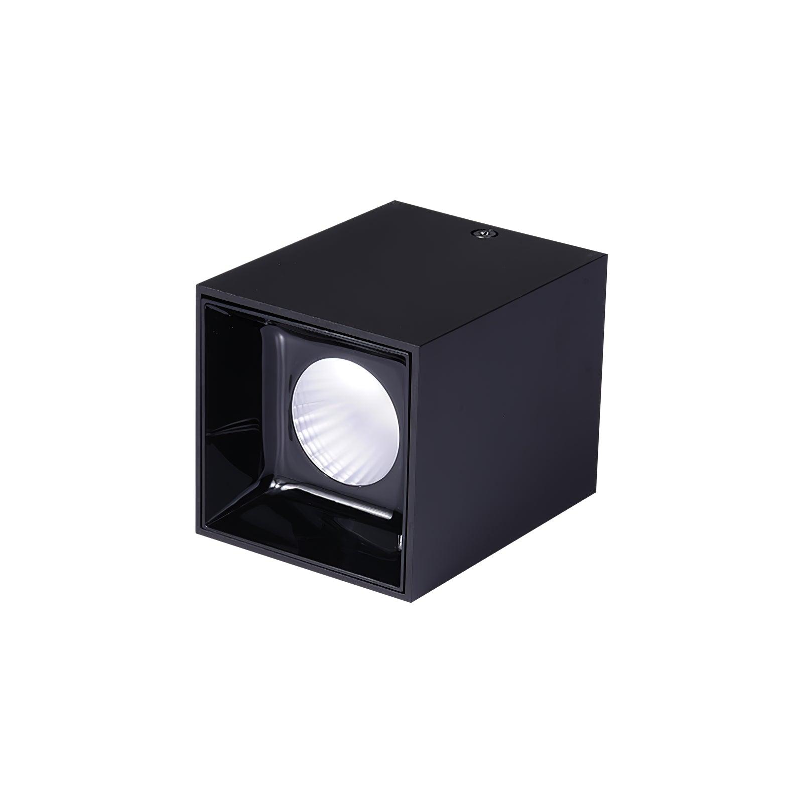 Lustra Deckenleuchte Cube Square Schwarz Strahler-Letslighting