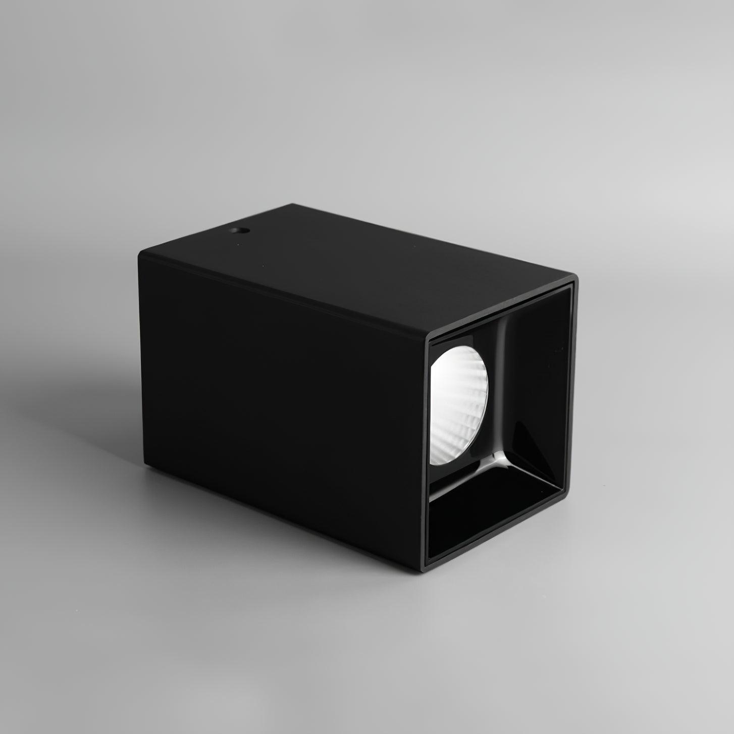 Lustra Deckenleuchte Cube Square Schwarz Strahler-Letslighting