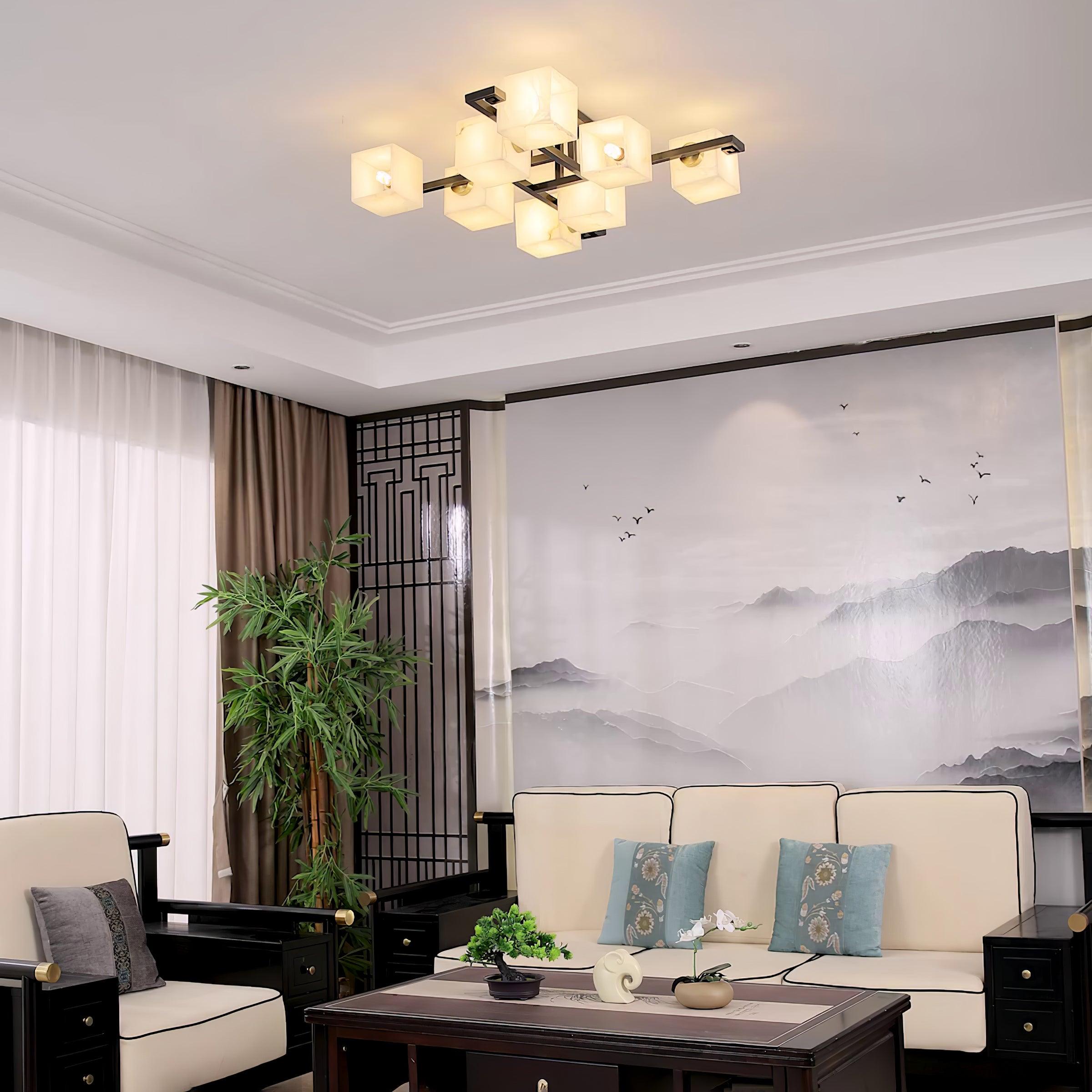 Kaelen Alabaster Ceiling Light - Neutralighting