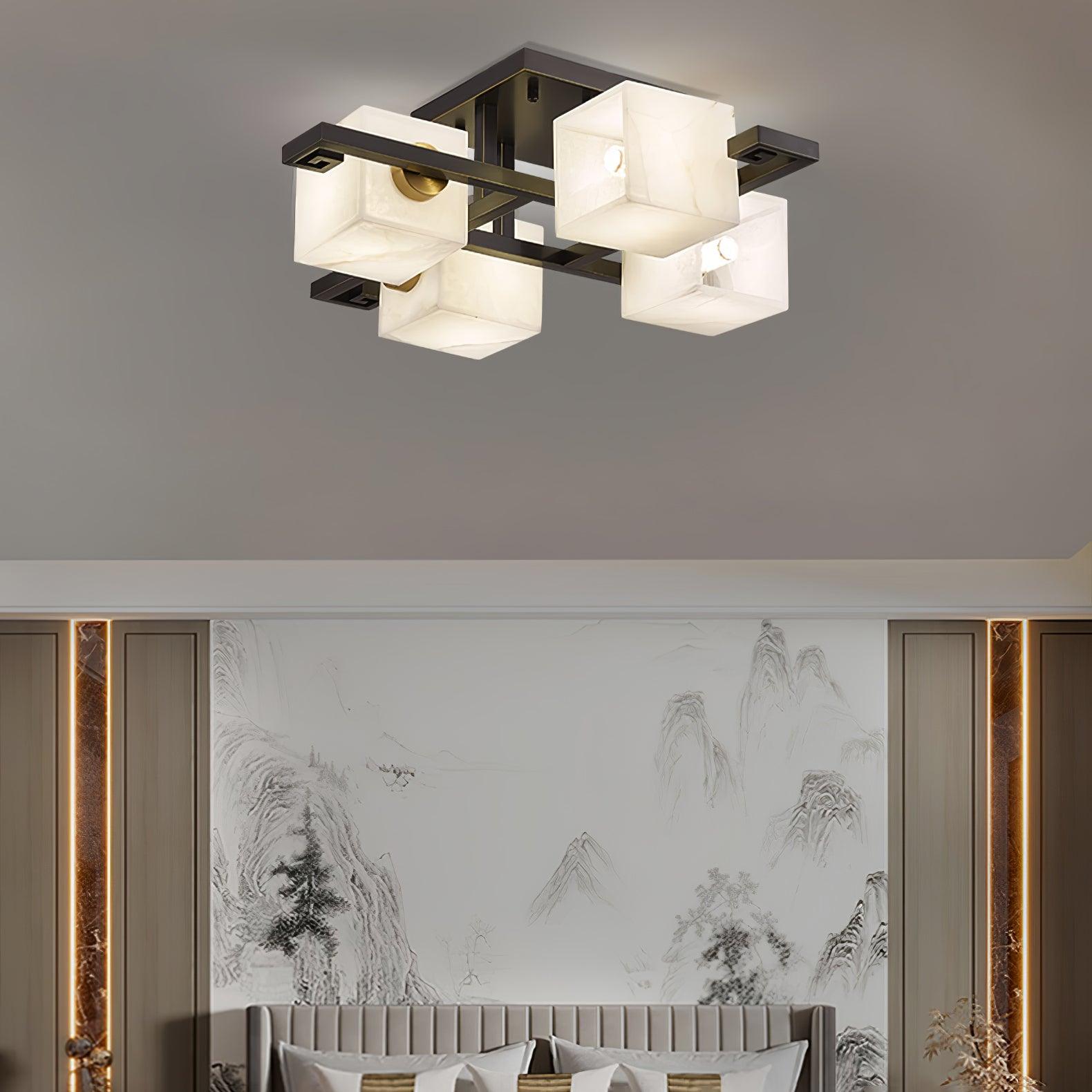 Kaelen Alabaster Ceiling Light - Neutralighting