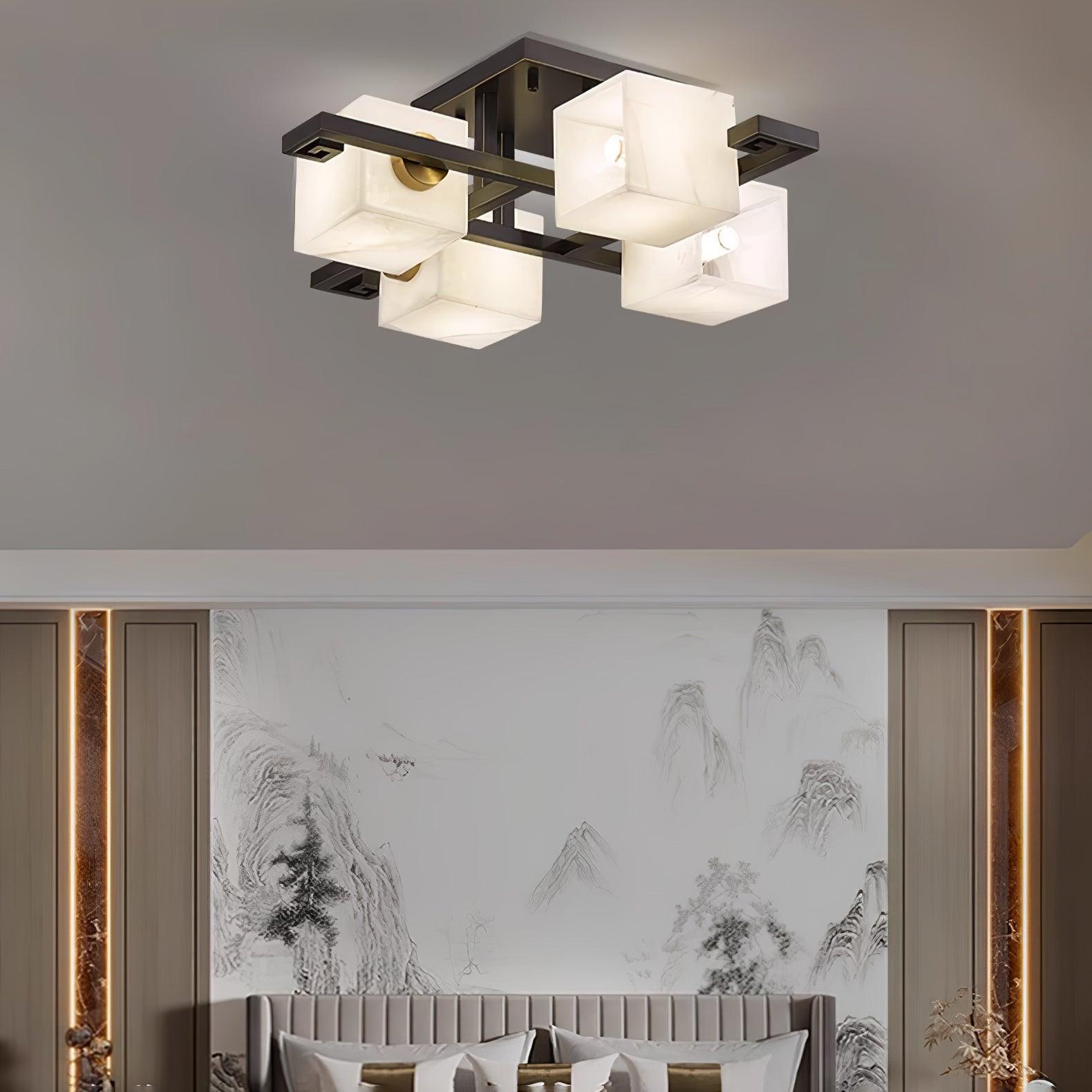 Kaelen Alabaster Ceiling Light - Neutralighting